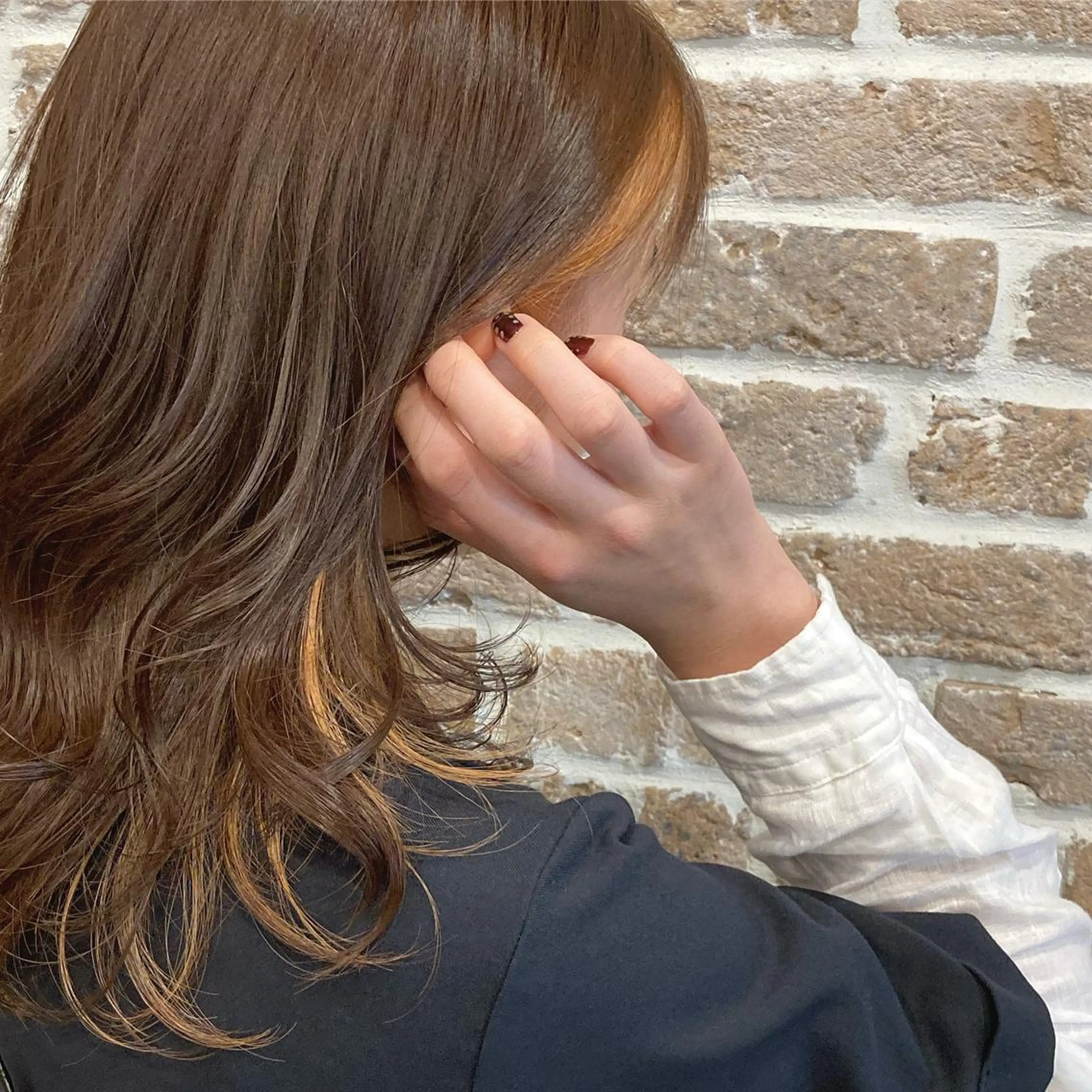 セミロング カラー ヘアアレンジ 猫ｯ毛さんヘア🐈 Misa【女性】のヘアスタイル