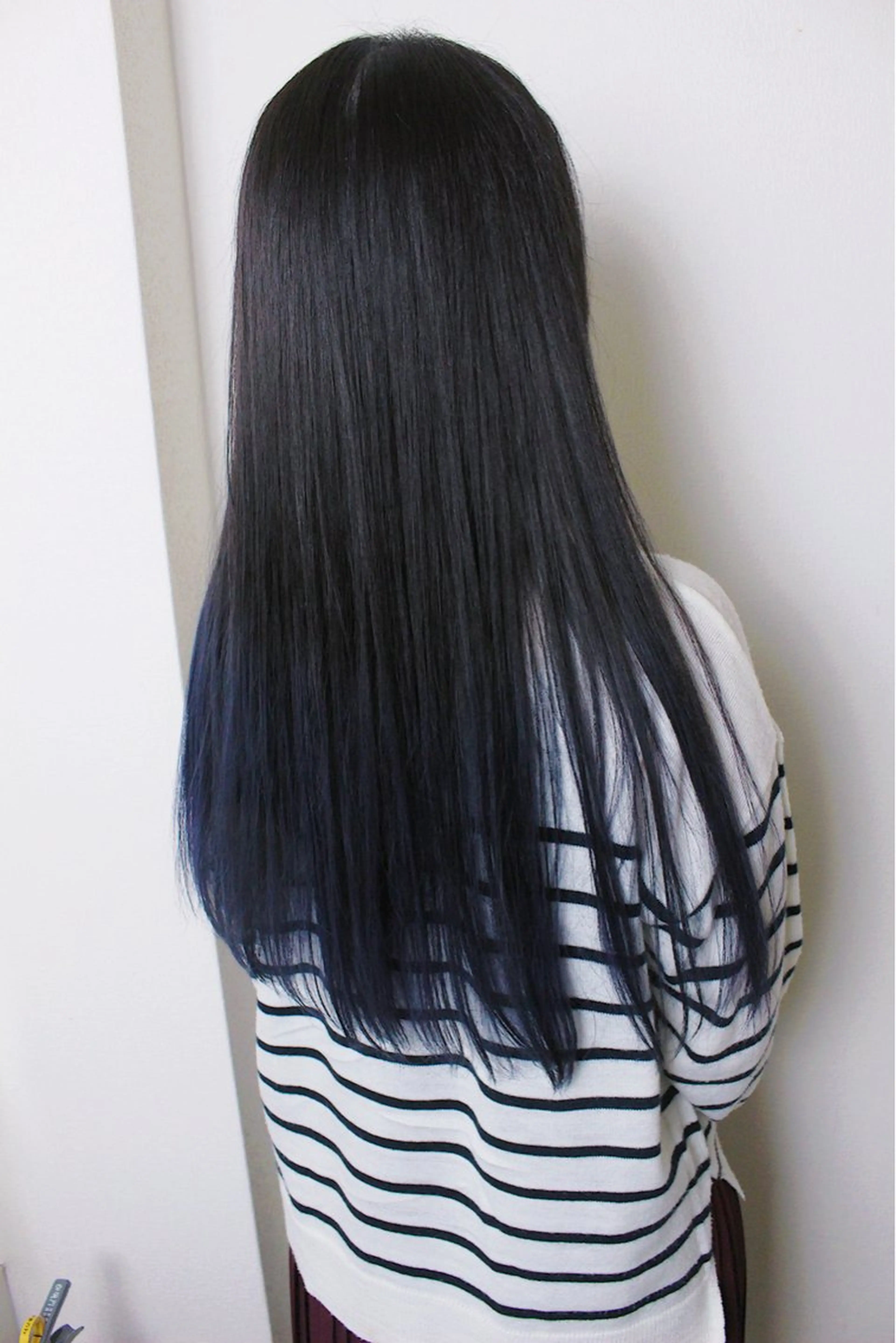 ロング カラー 黒髪 ヘアカラー 土居 正季のヘアスタイル