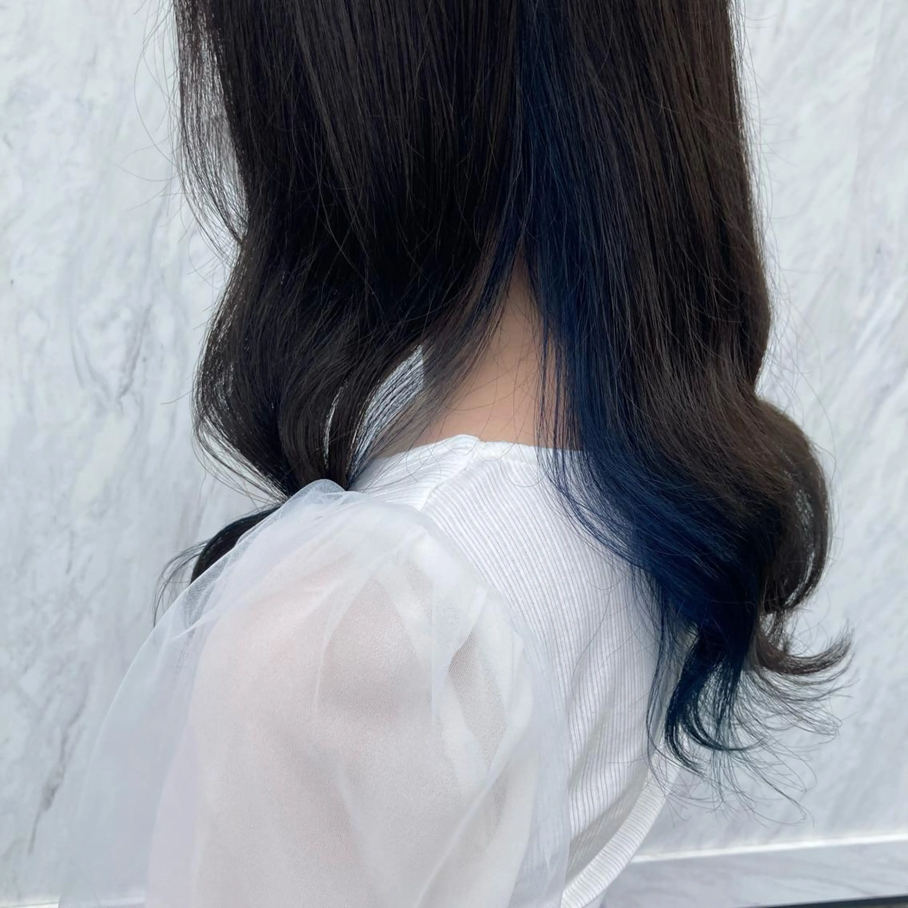 ミディアム カラー ブリーチ ヘアカラー たかはし まいのヘアスタイル