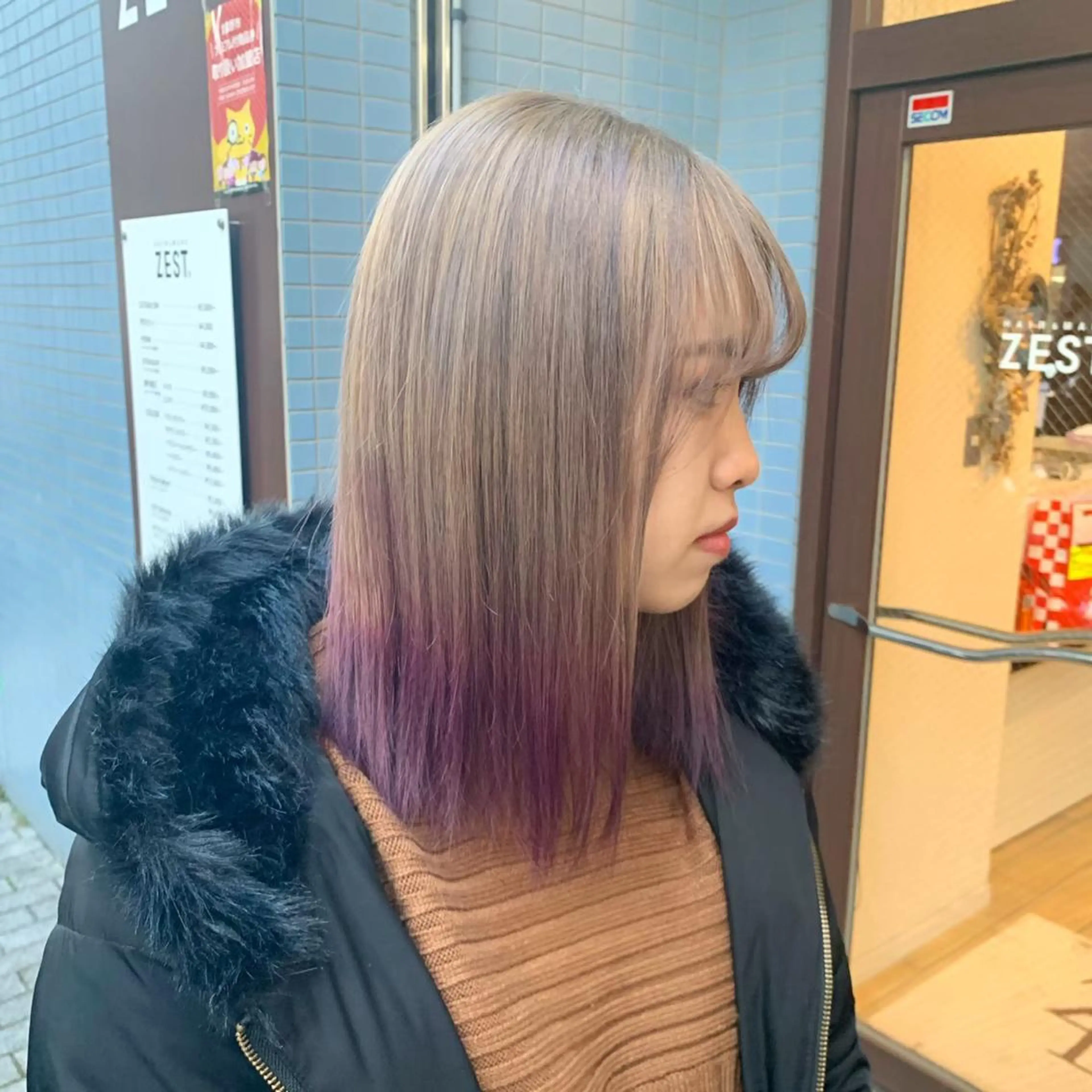 セミロング 平野葵🎀 hair/nailのネイルデザイン