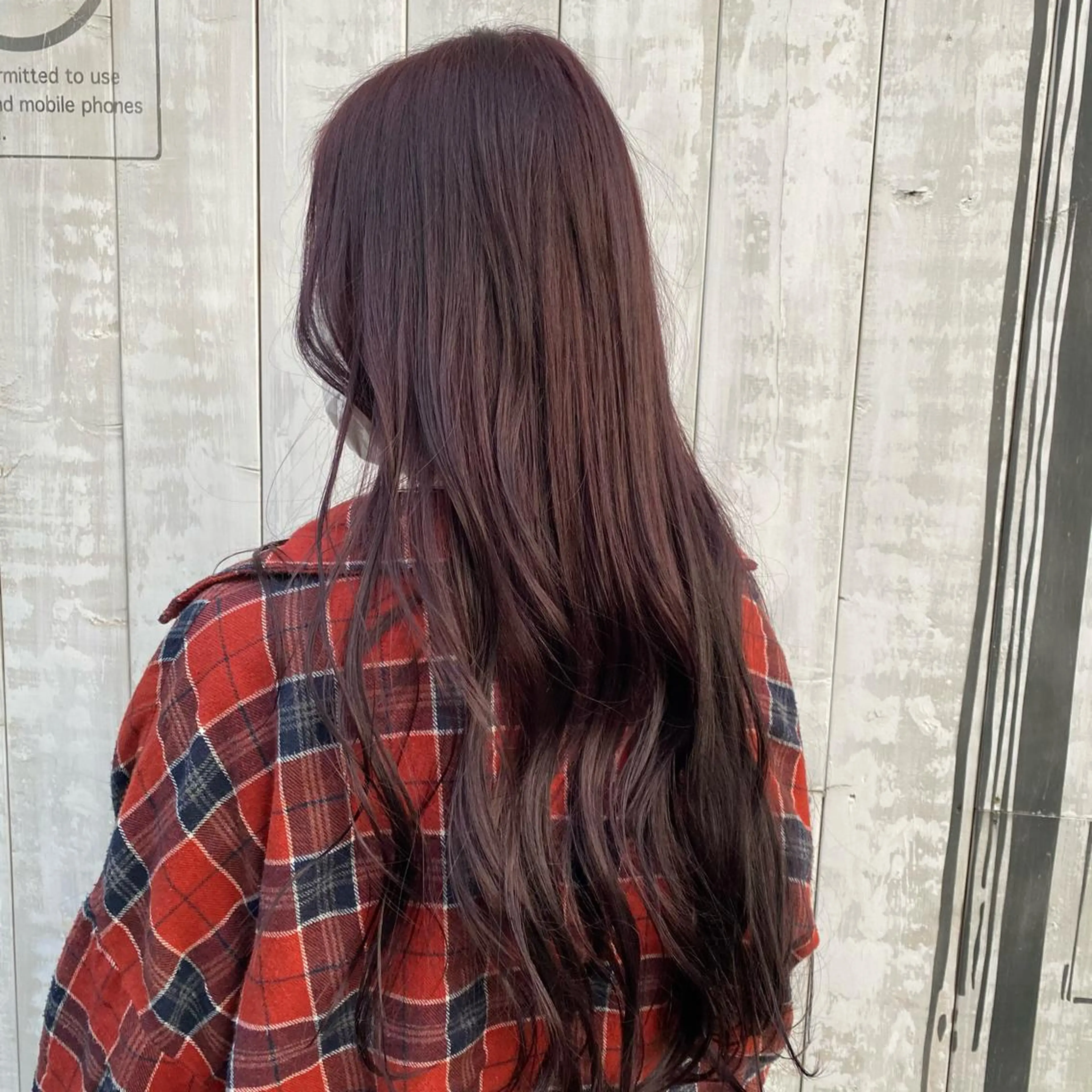 ロング カラー Sia中野新橋 田中 優莉乃のヘアスタイル