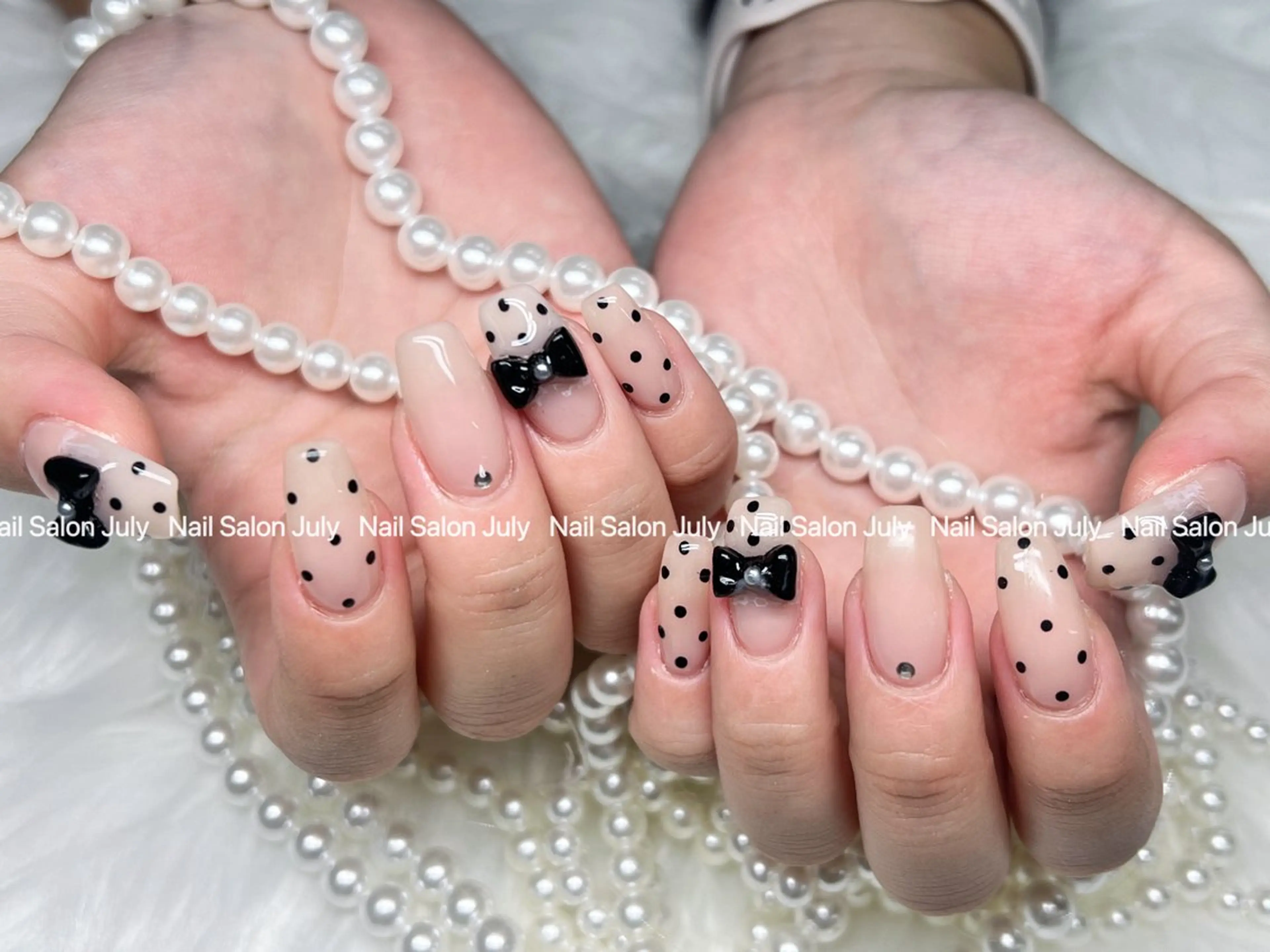 ネイル アートネイル オーロラネイル ジェルネイル ガーリー キラキラネイル ハンドネイル July モモのネイルデザイン