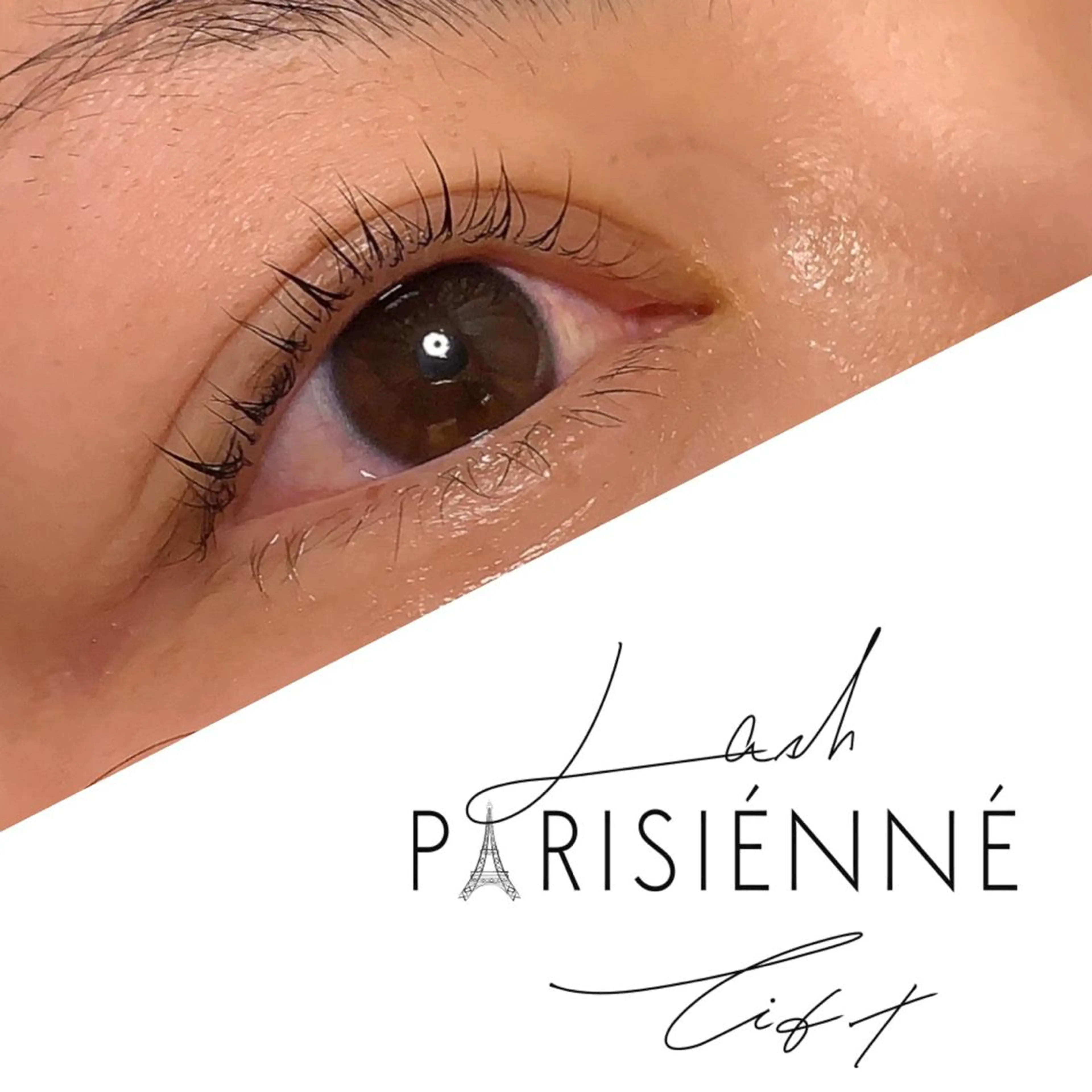 マツエク・マツパ パリジェンヌラッシュリフト 一重×まつ毛パーマ マツパ 裴 佑佳のマツエク・マツパデザイン