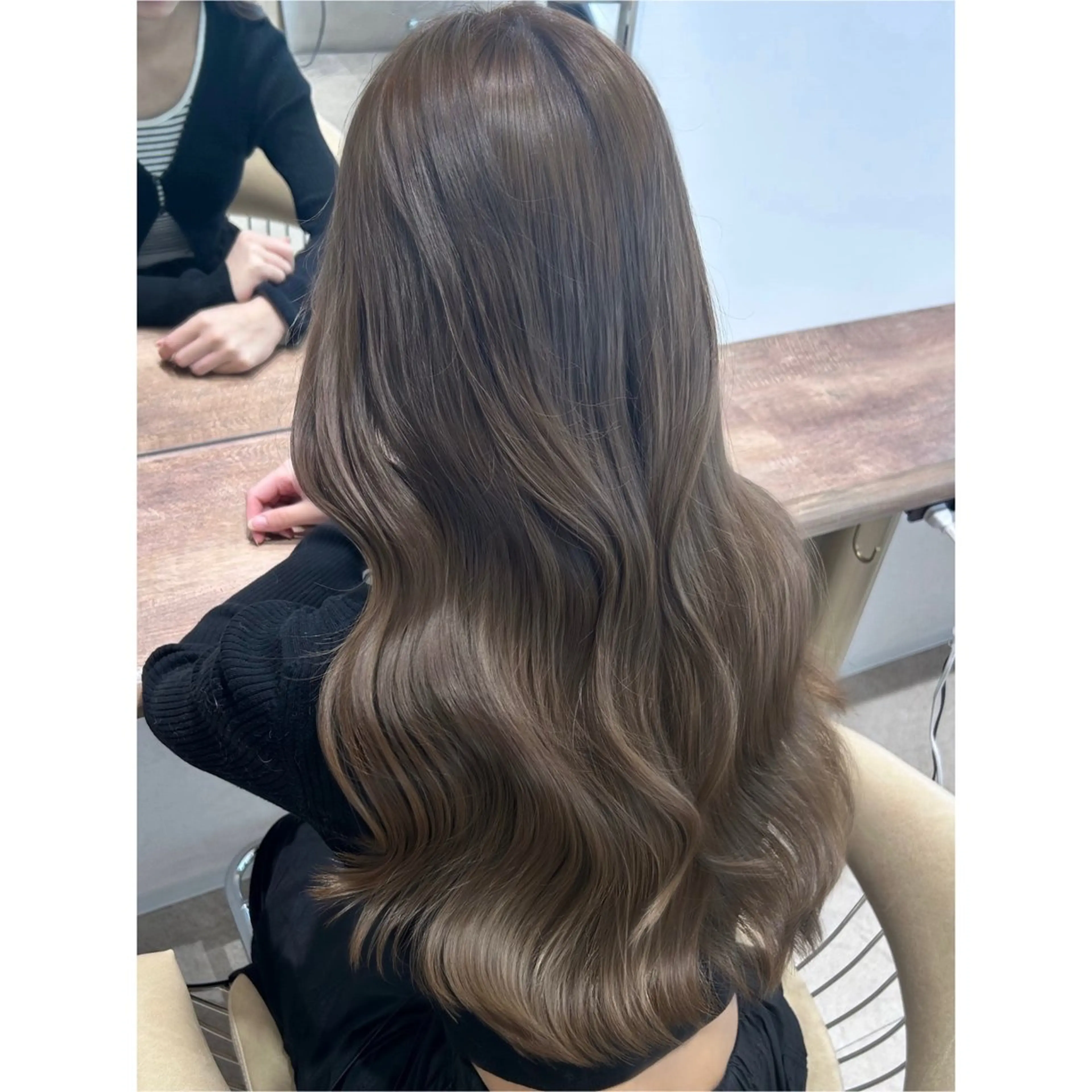 ロング カラー ヘアカラー トリートメント レイヤー/艶カラー/ Natsuho💞のヘアスタイル