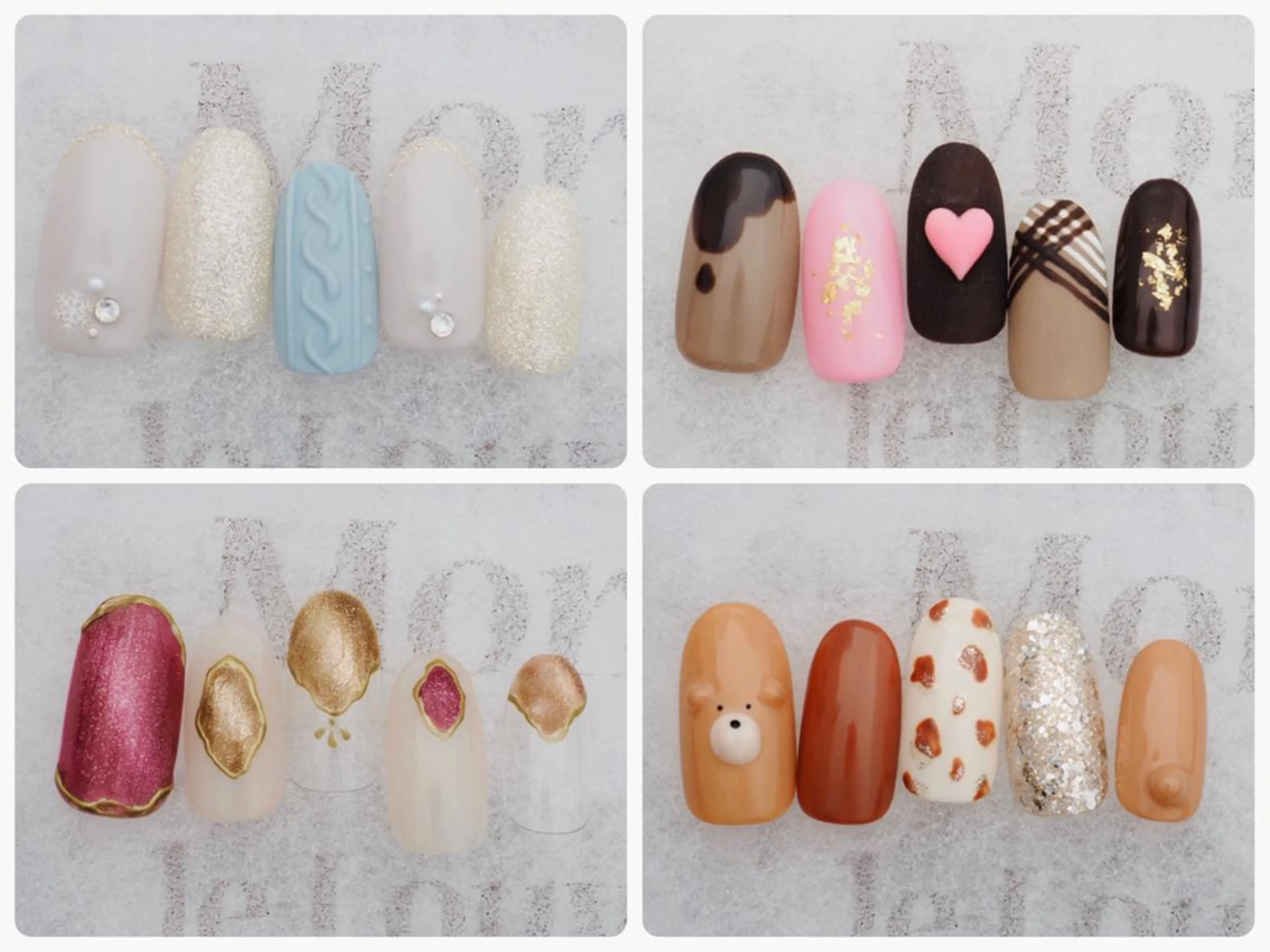 ネイル トップネイリスト Ribbon立川店のネイルデザイン