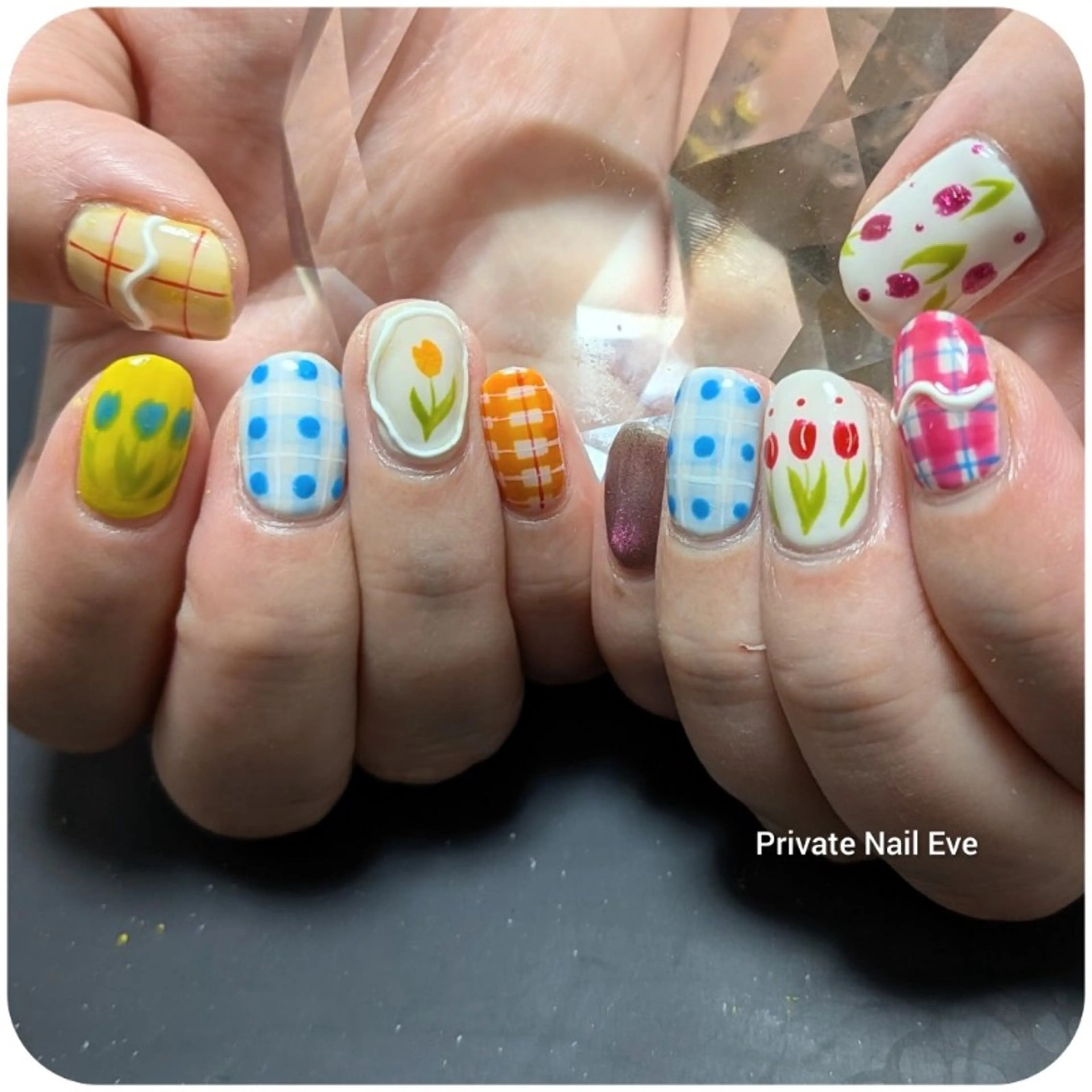 ネイル 持ち込み ハンドネイル ネイル junkoのネイルデザイン