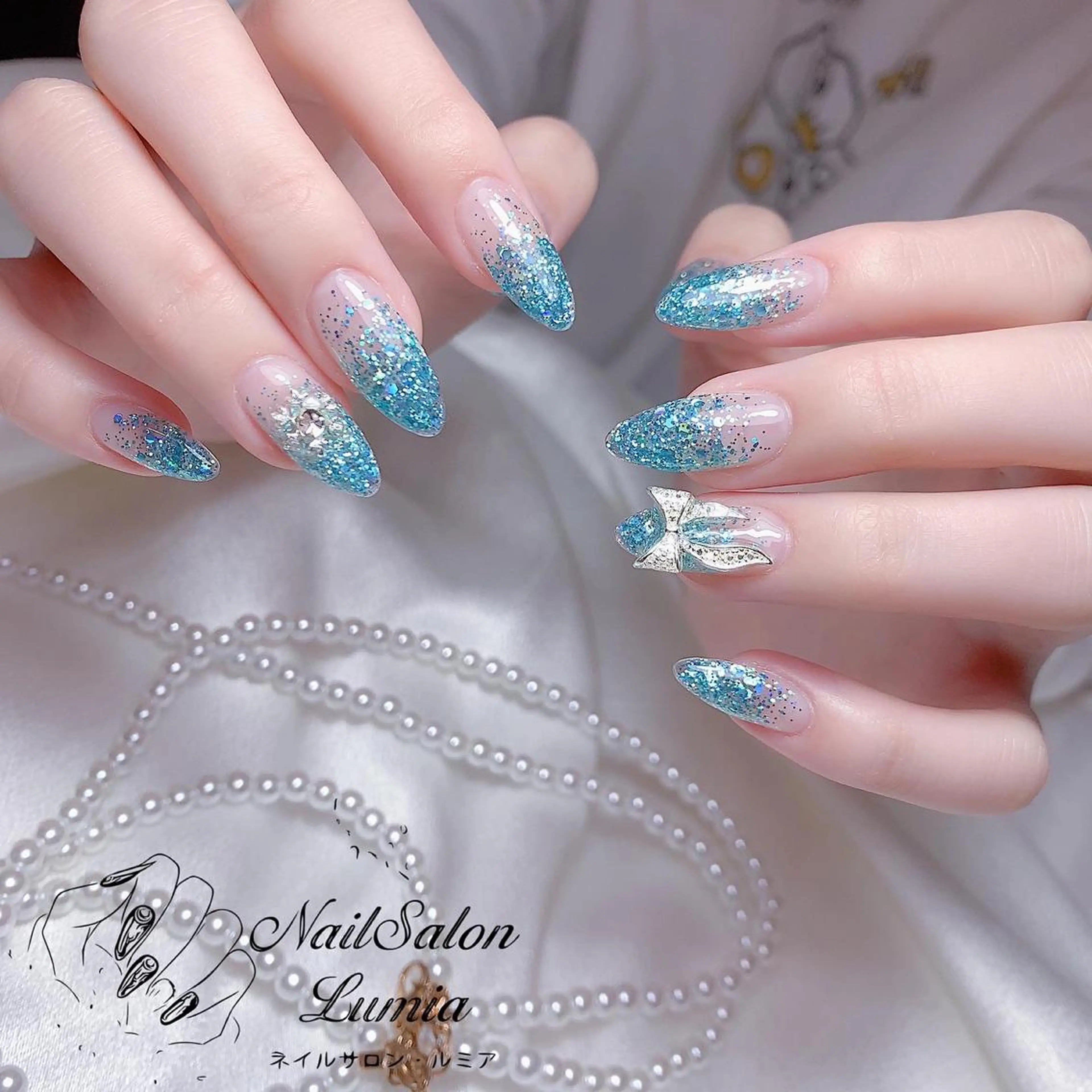 ネイル ハンドネイル ネイルサロン ルミア Lumia 店長のネイルデザイン