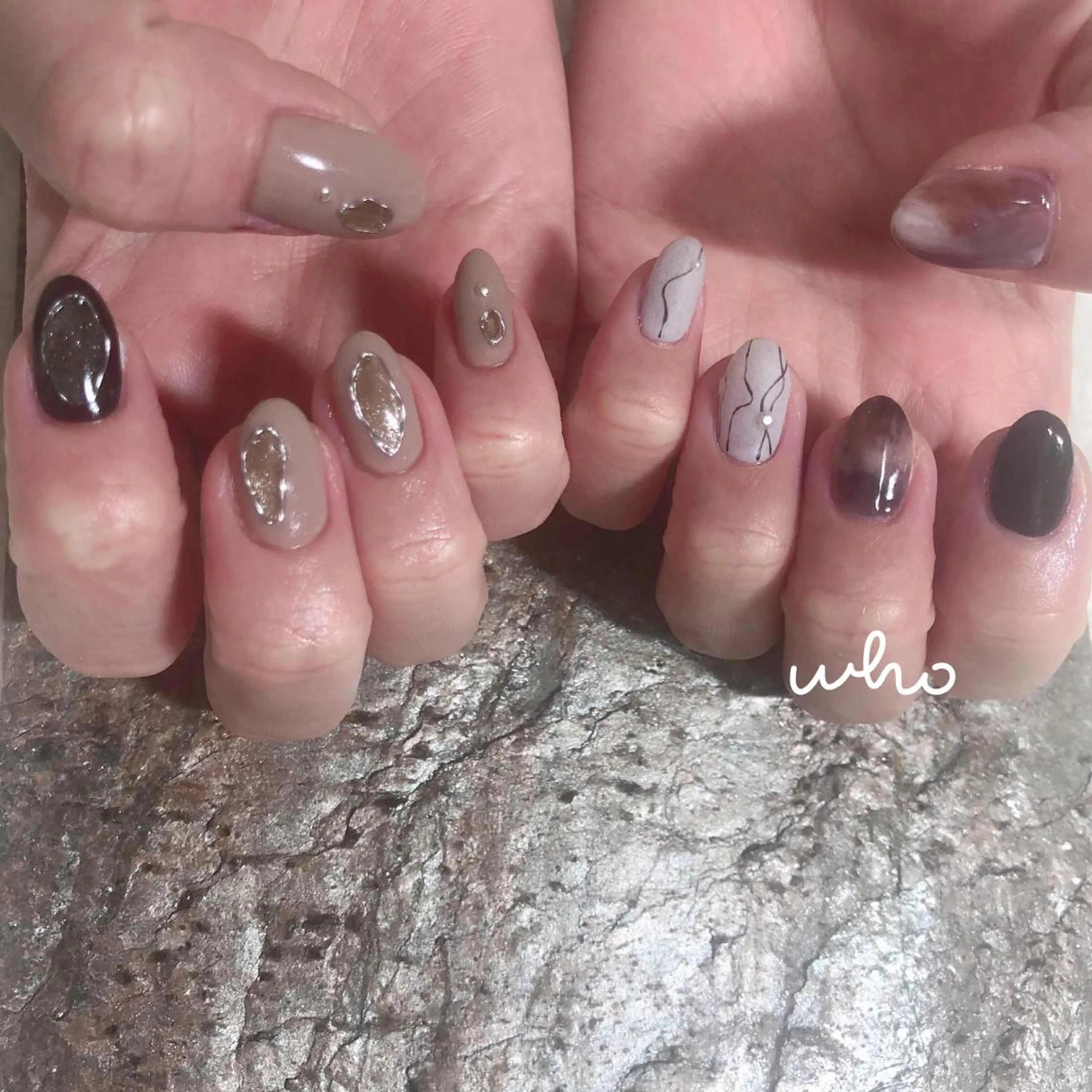 ネイル NailSalon who...所属・n. fumikoのネイルデザイン