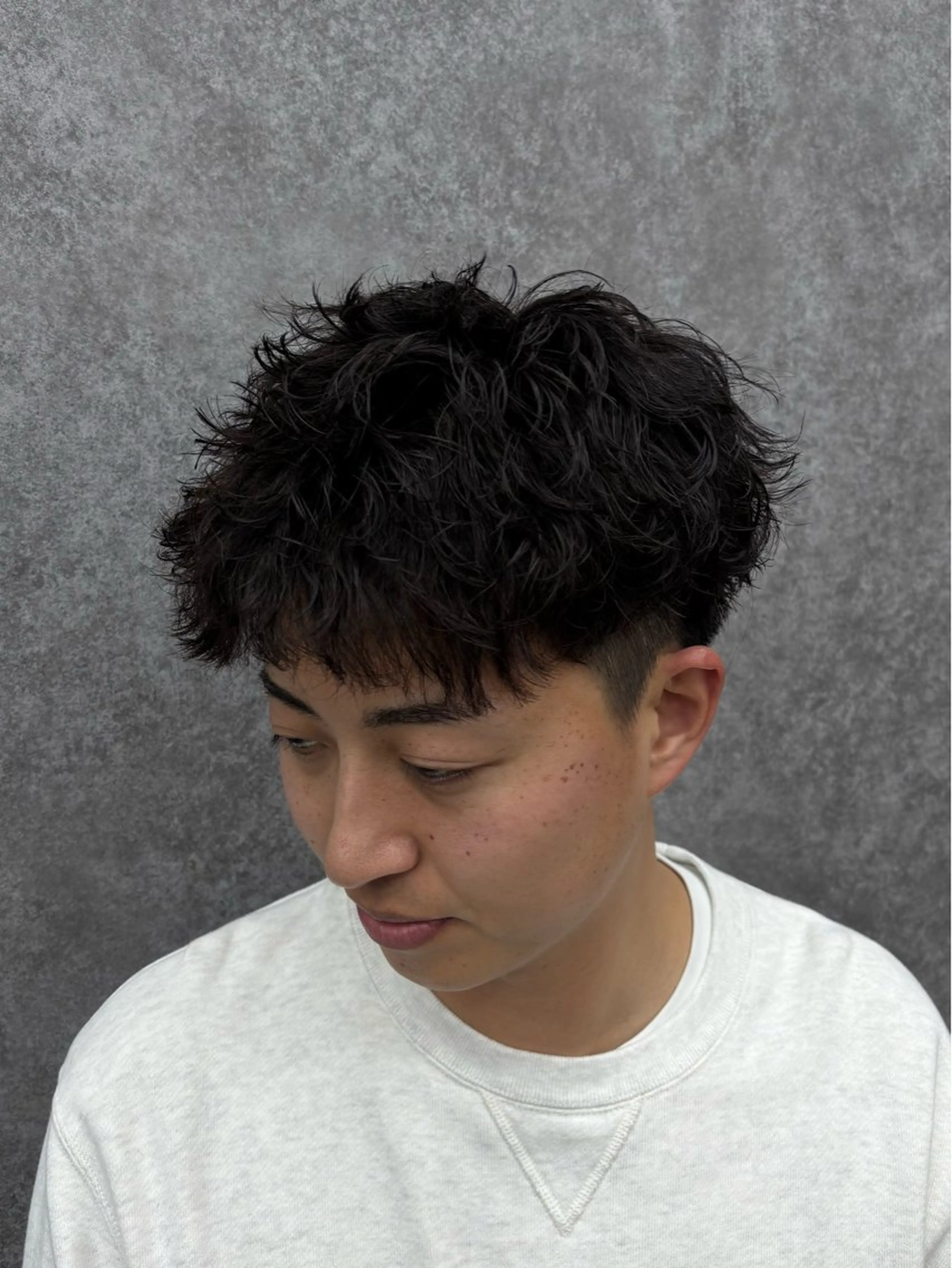 パーマ メンズ カット パーマ 🔥メンズ職人🔥 ✂️加瀬澤駿✂️のヘアスタイル