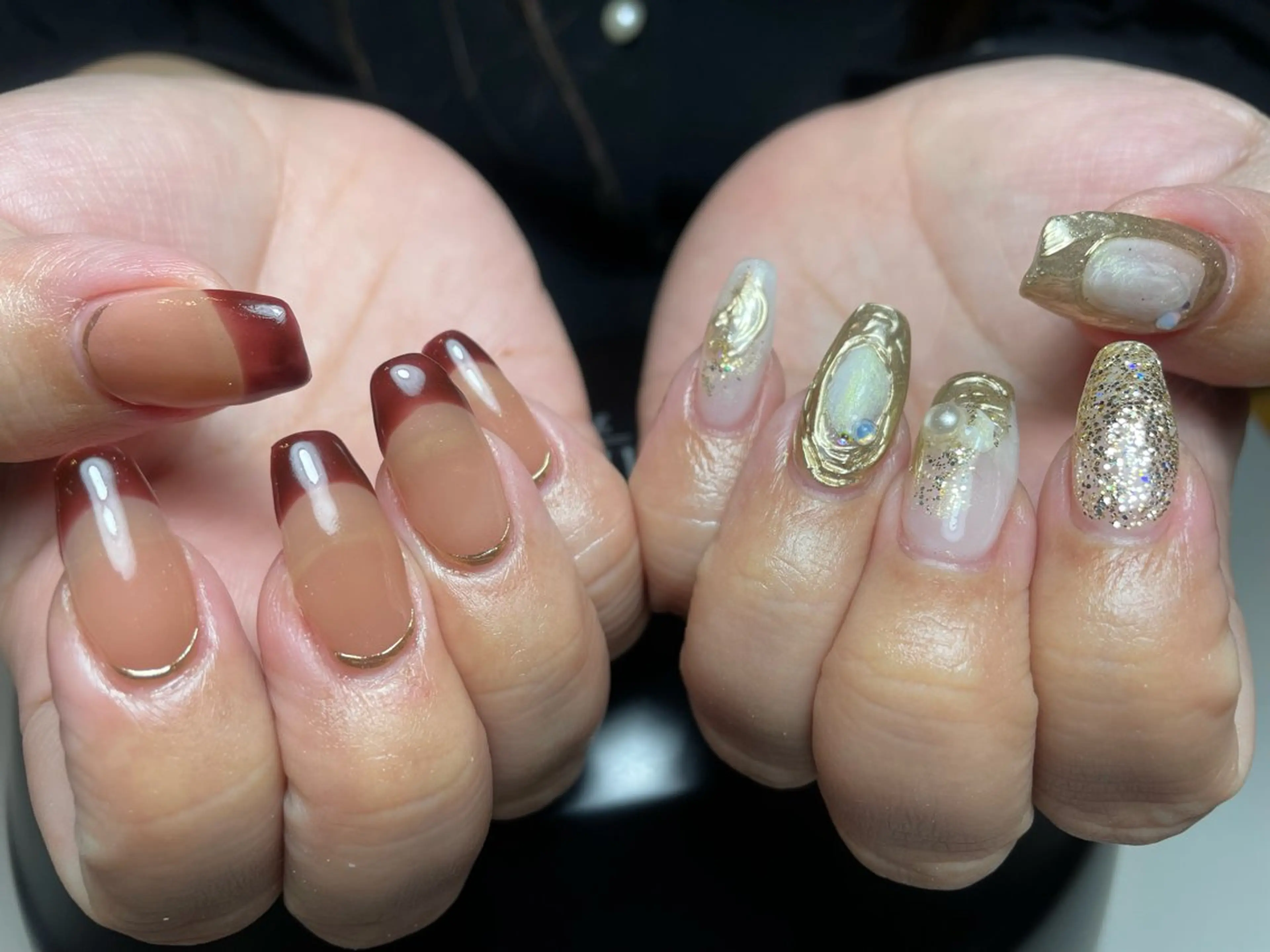 ネイル 長さ出し M. KOTOMIのネイルデザイン