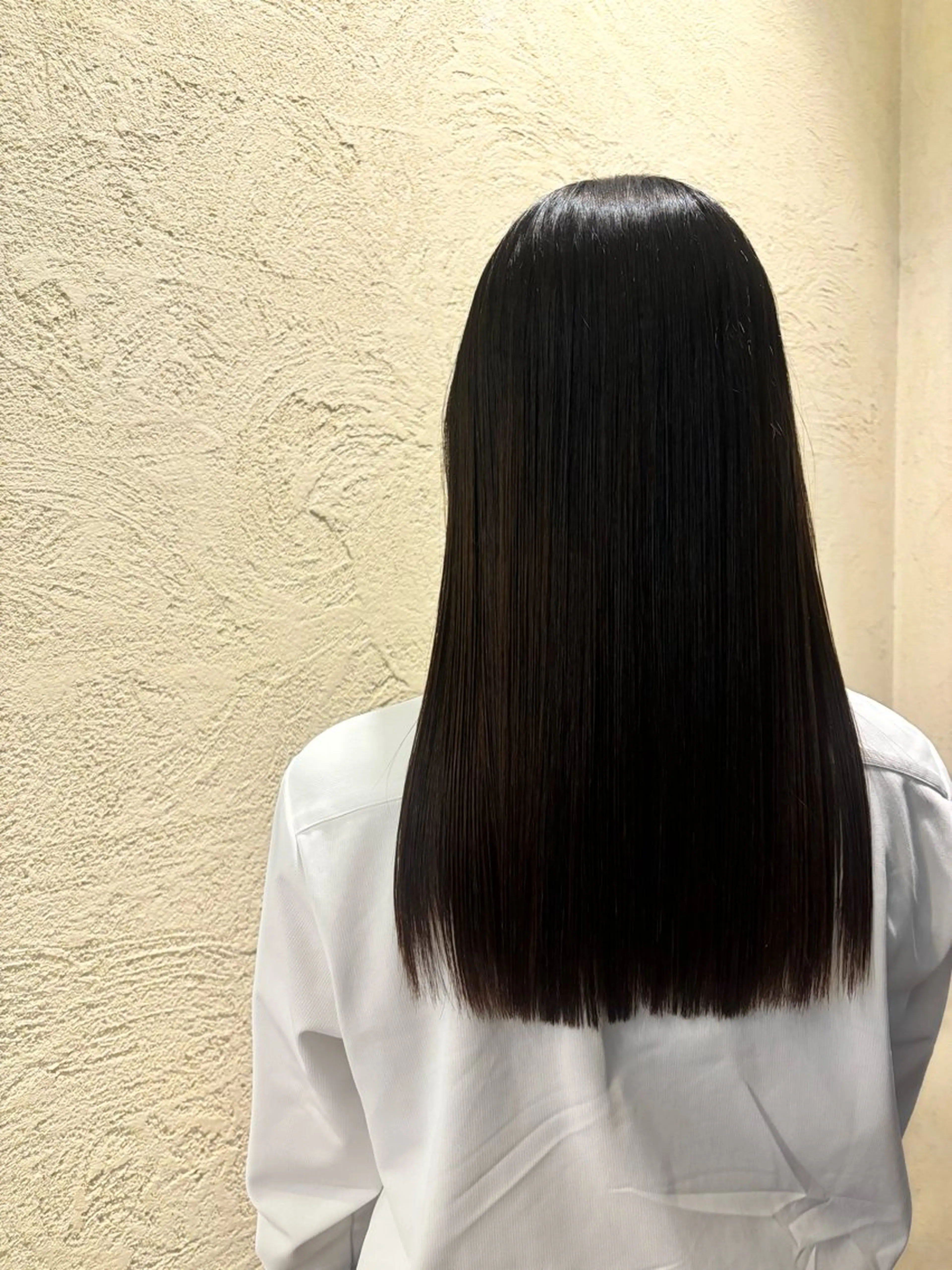 セミロング ルプラボウ／艶カラー ／髪質改善／アサミのヘアスタイル