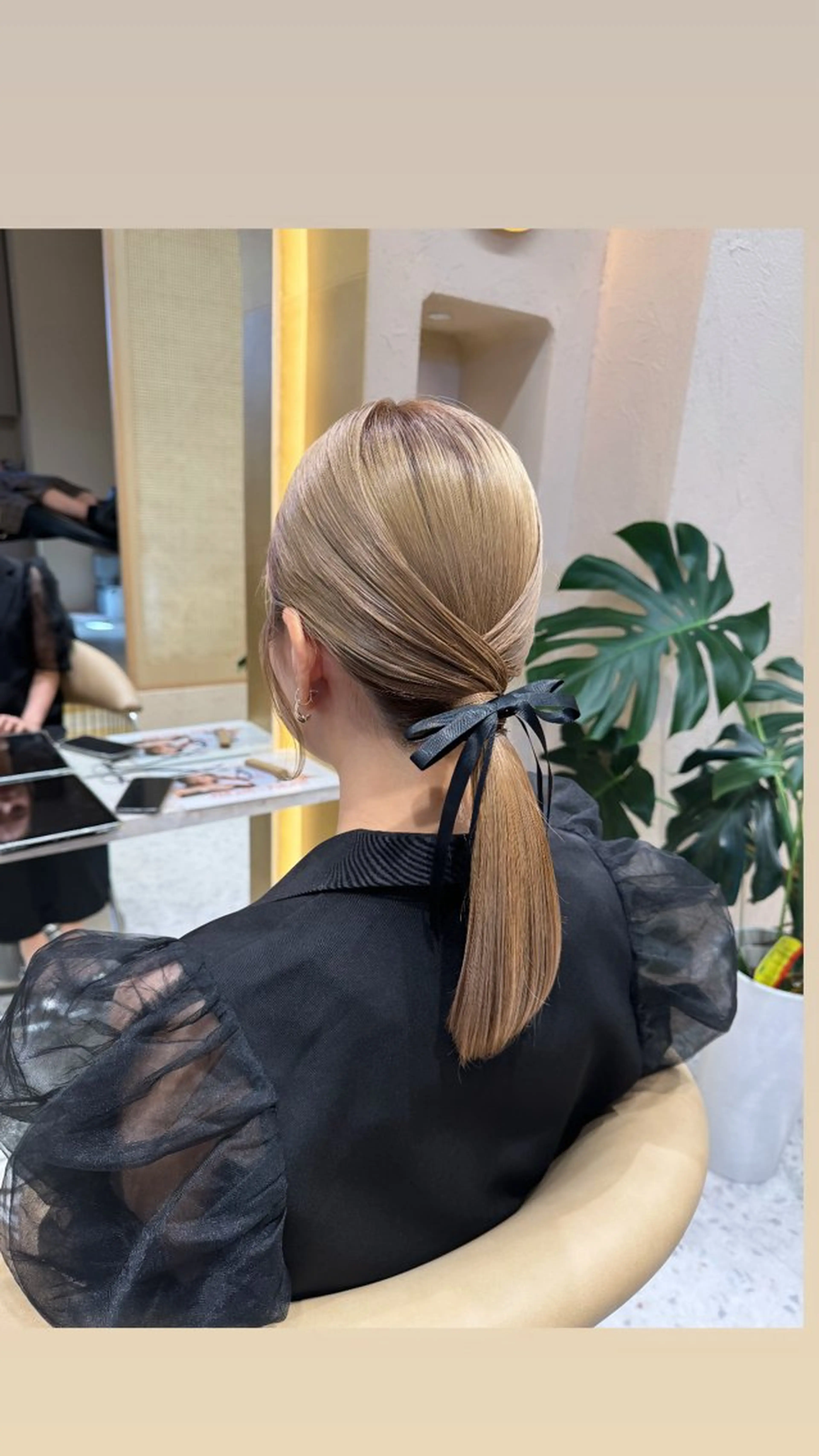 カラー ヘアアレンジ カット ヘアカラー トリートメント 韓国レイヤー/髪質 改善/縮毛🤍吉田のヘアスタイル