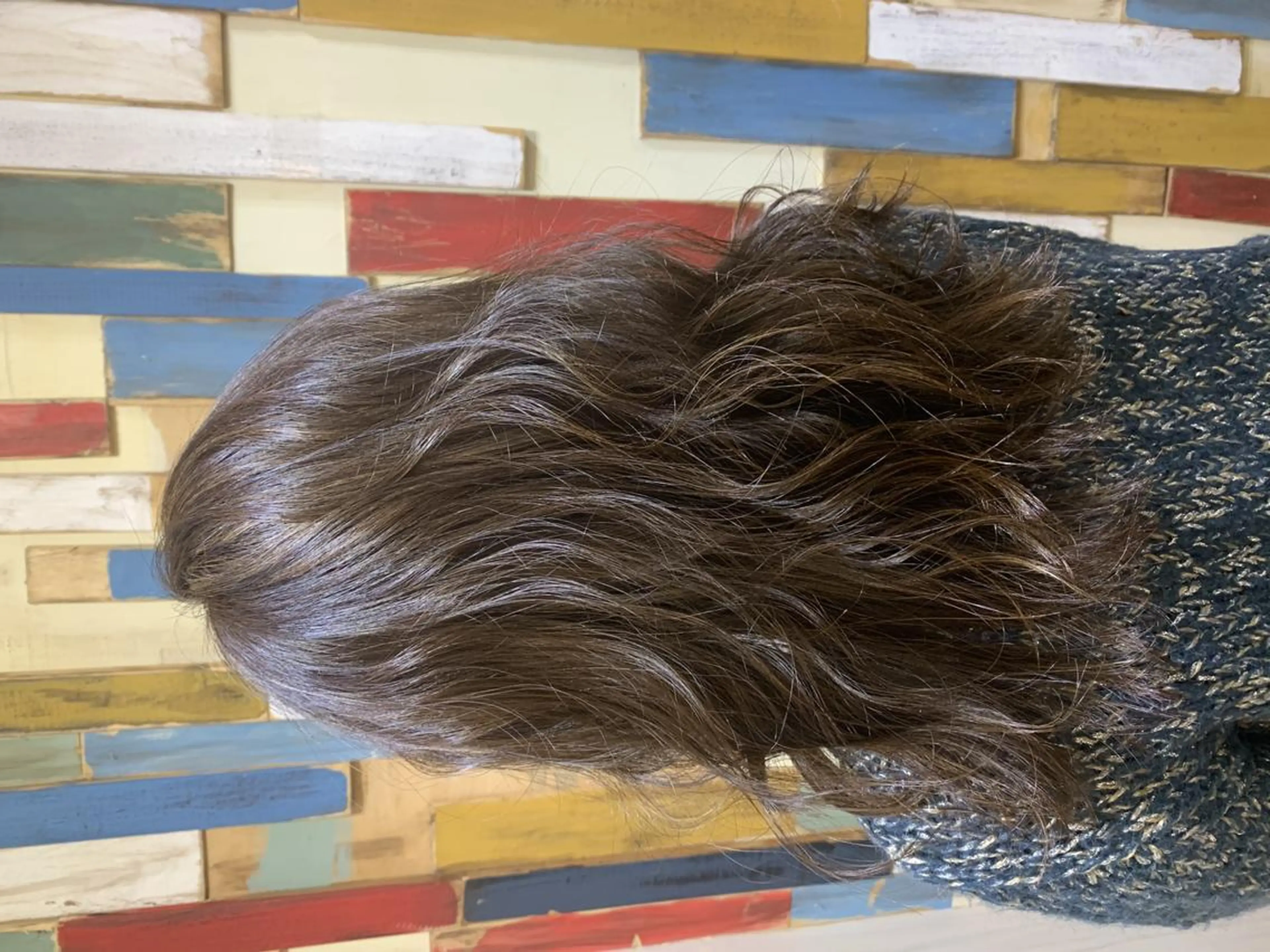 ミディアム 嶋村夏実🌼レイヤー 🌸白髪ぼかしのヘアスタイル