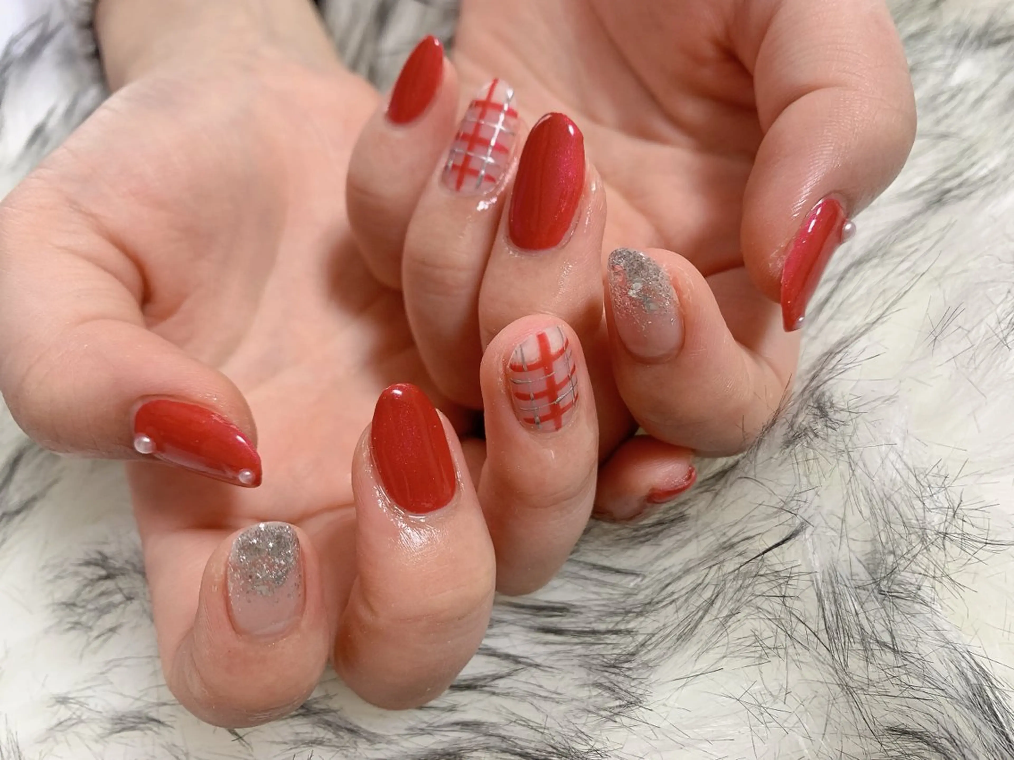 ネイル ジェルネイル 韓国ネイル メンズネイル ワンカラーネイル パラジェル kiki nail たまプラーザのネイルデザイン