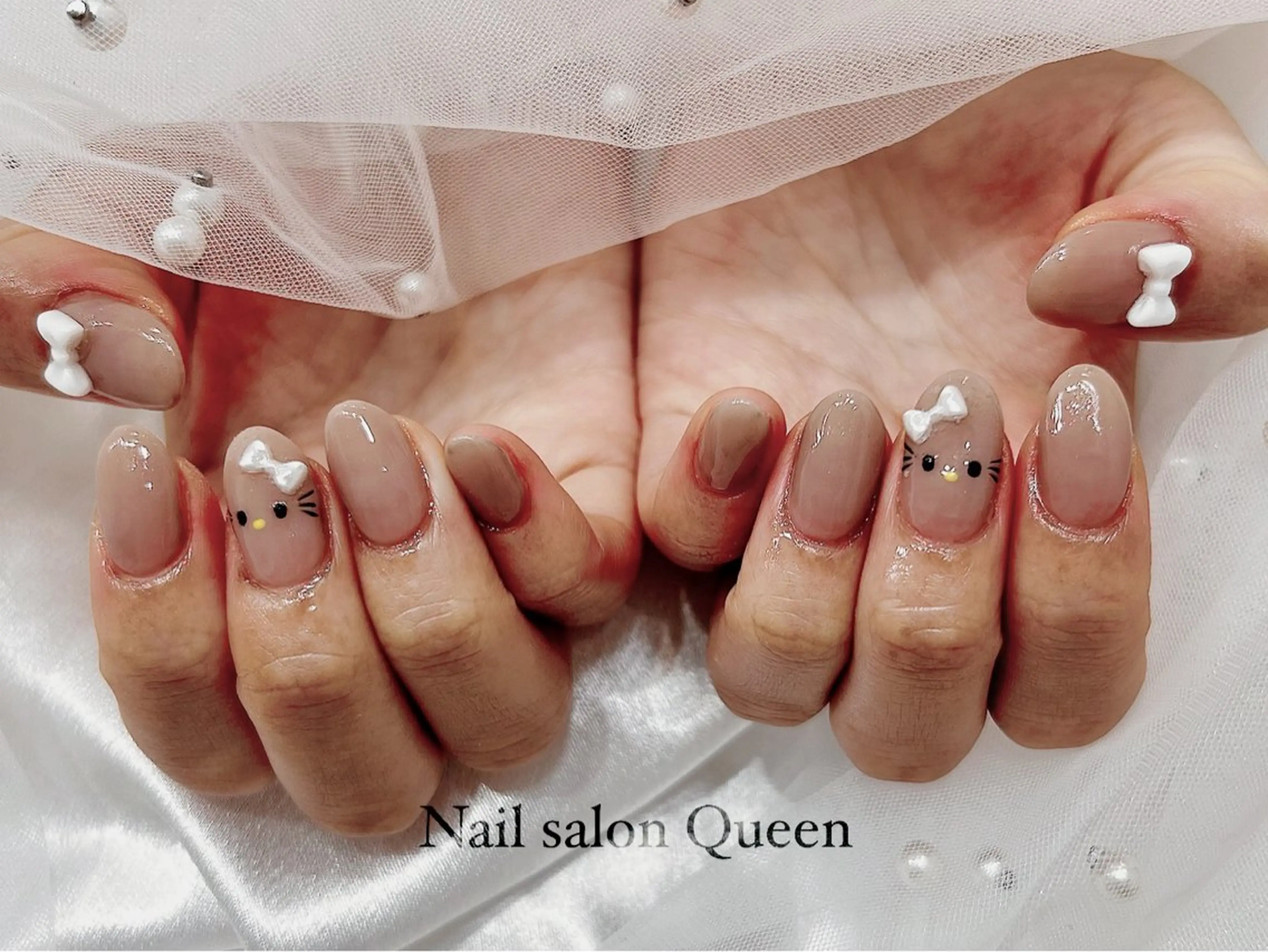 ネイル ハンドネイル ネイルサロンクイーン 東京/新宿/大久保のネイルデザイン