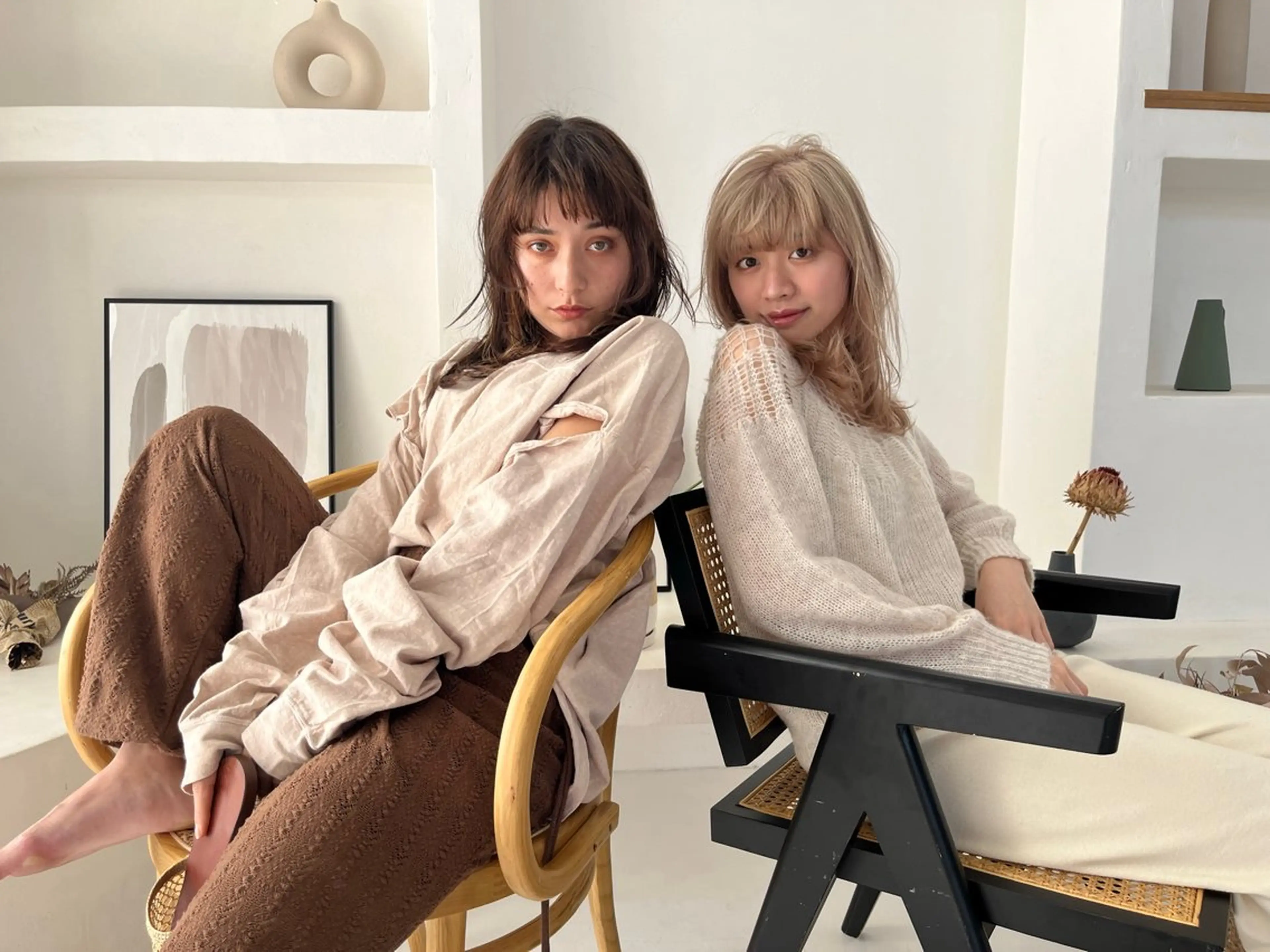 《平日限定‼️》最先端エフェクトブリーチ＋カラー＋3stepカシミアトリートメントの写真