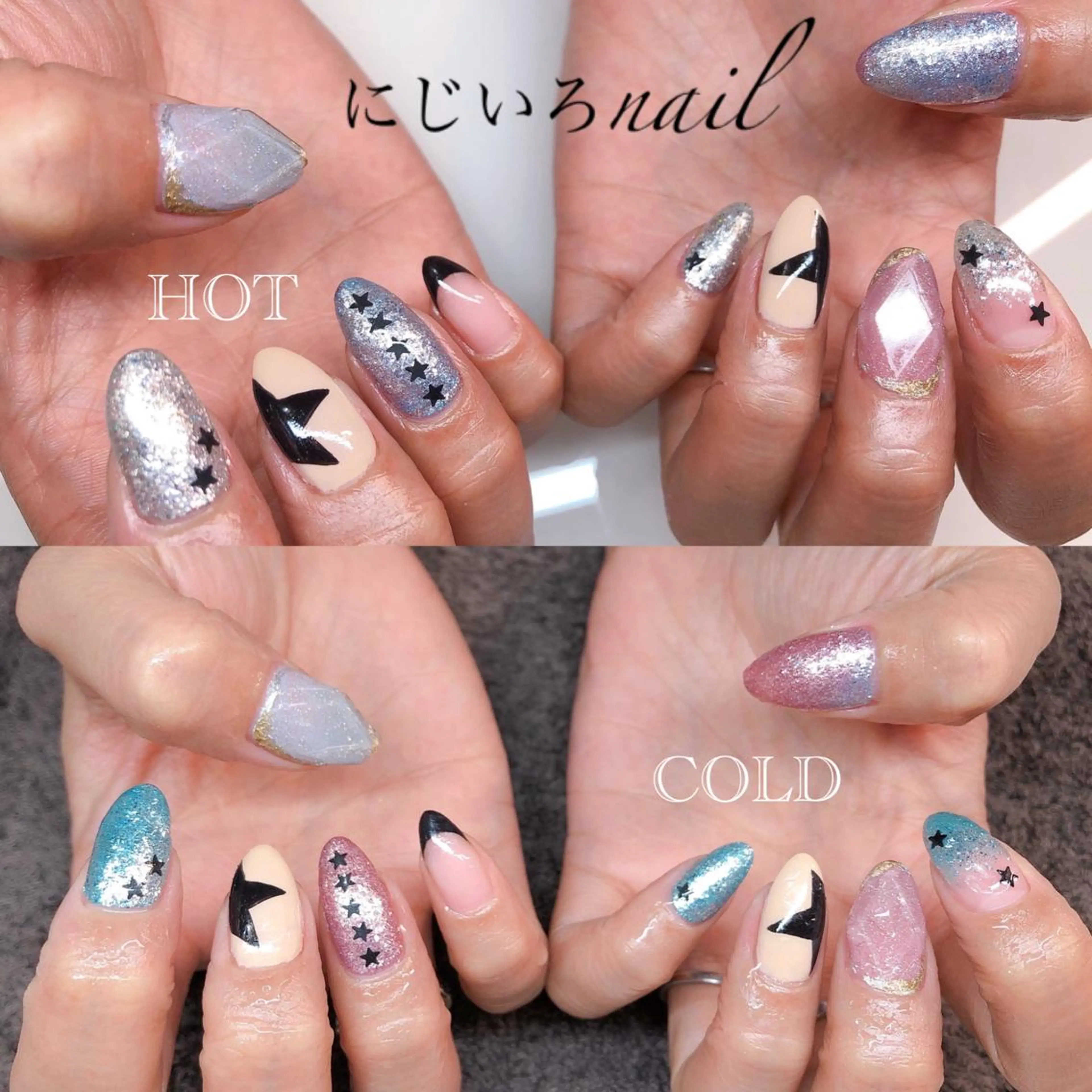 ネイル にじいろ nailのネイルデザイン