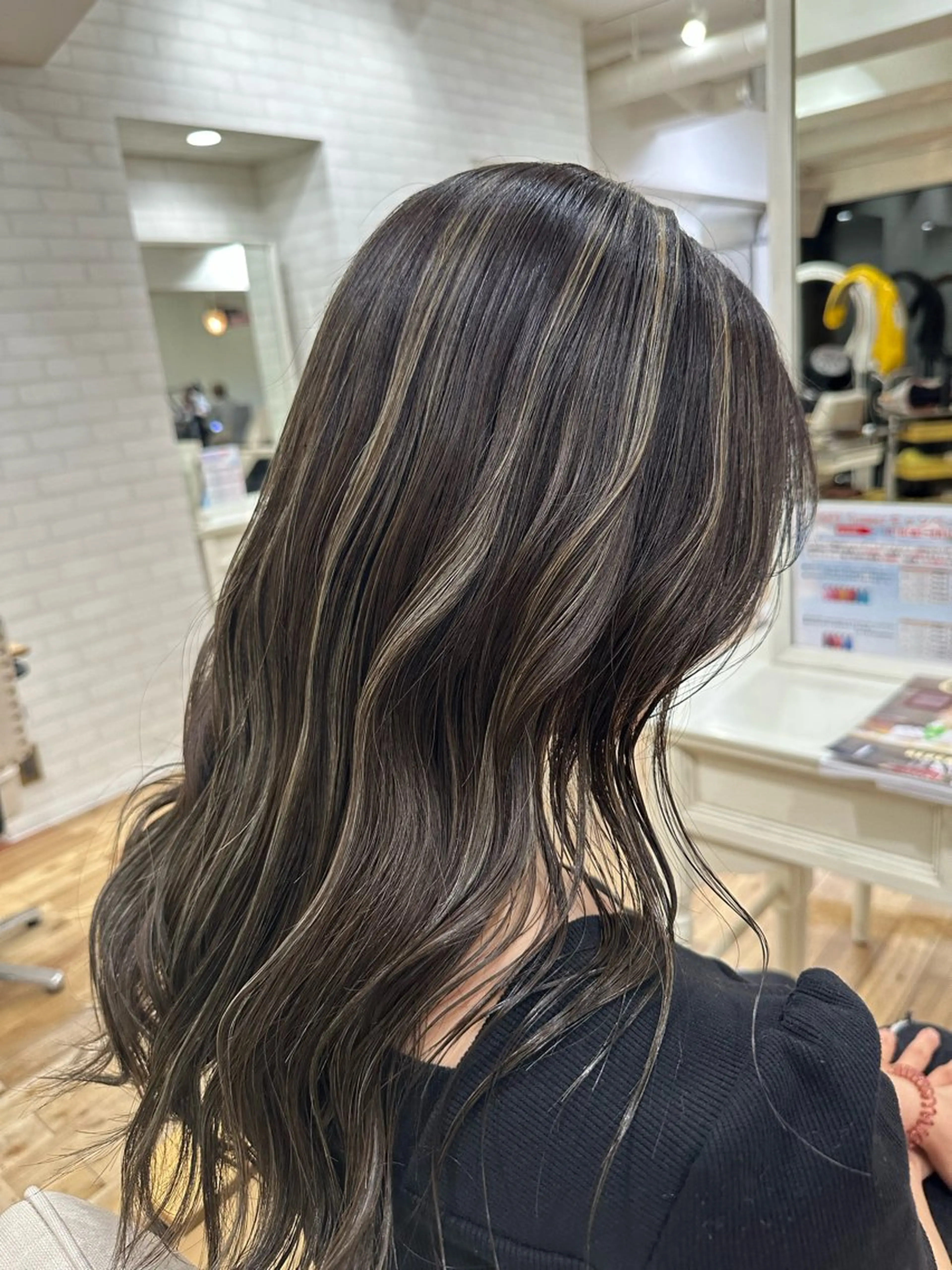 ロング カラー ヘアアレンジ カット ヘアカラー トリートメント 久米 治仁のヘアスタイル