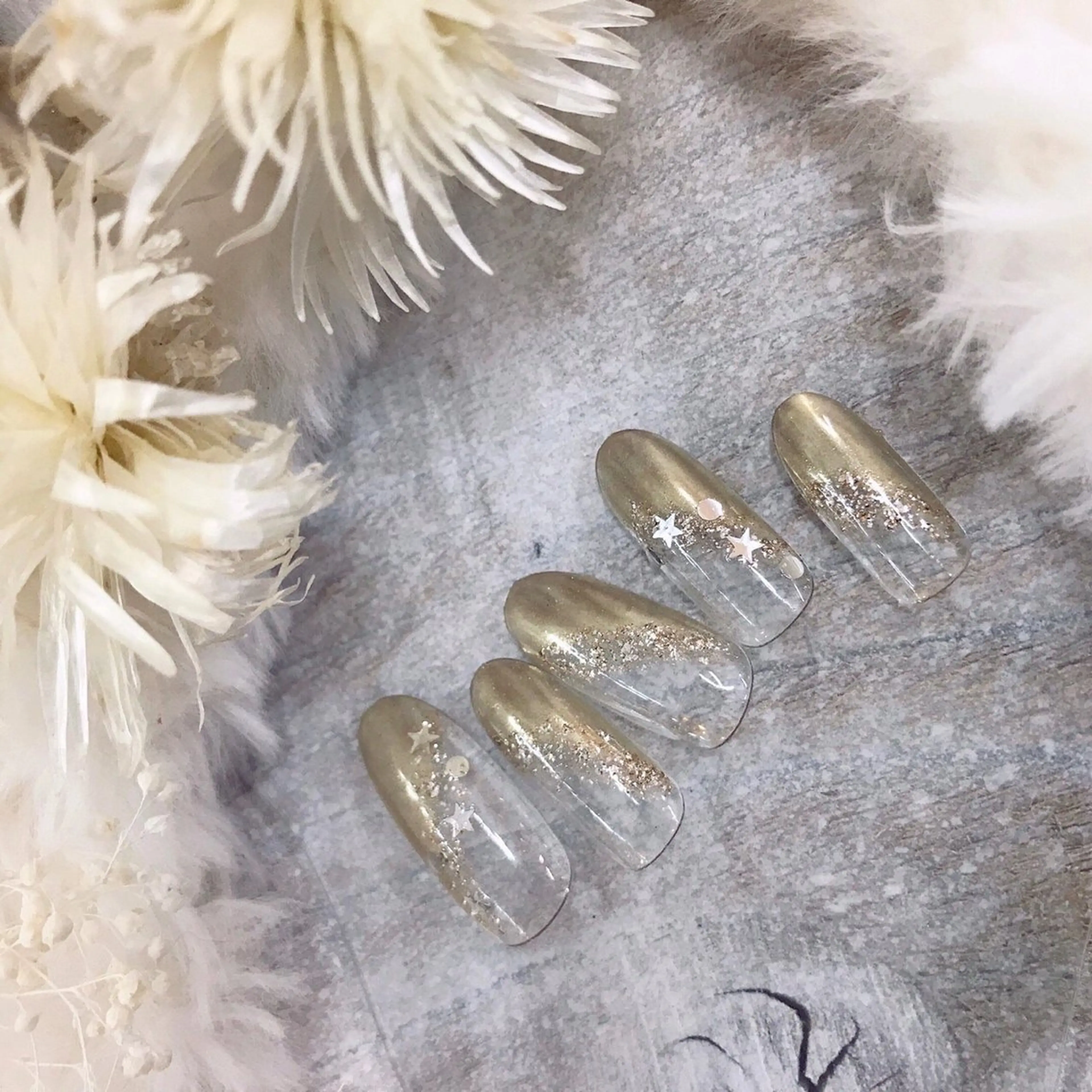 ネイル アートネイル ネイルチップ ⭐︎休業中の練習⭐︎ JNA認定講師髙橋のネイルデザイン