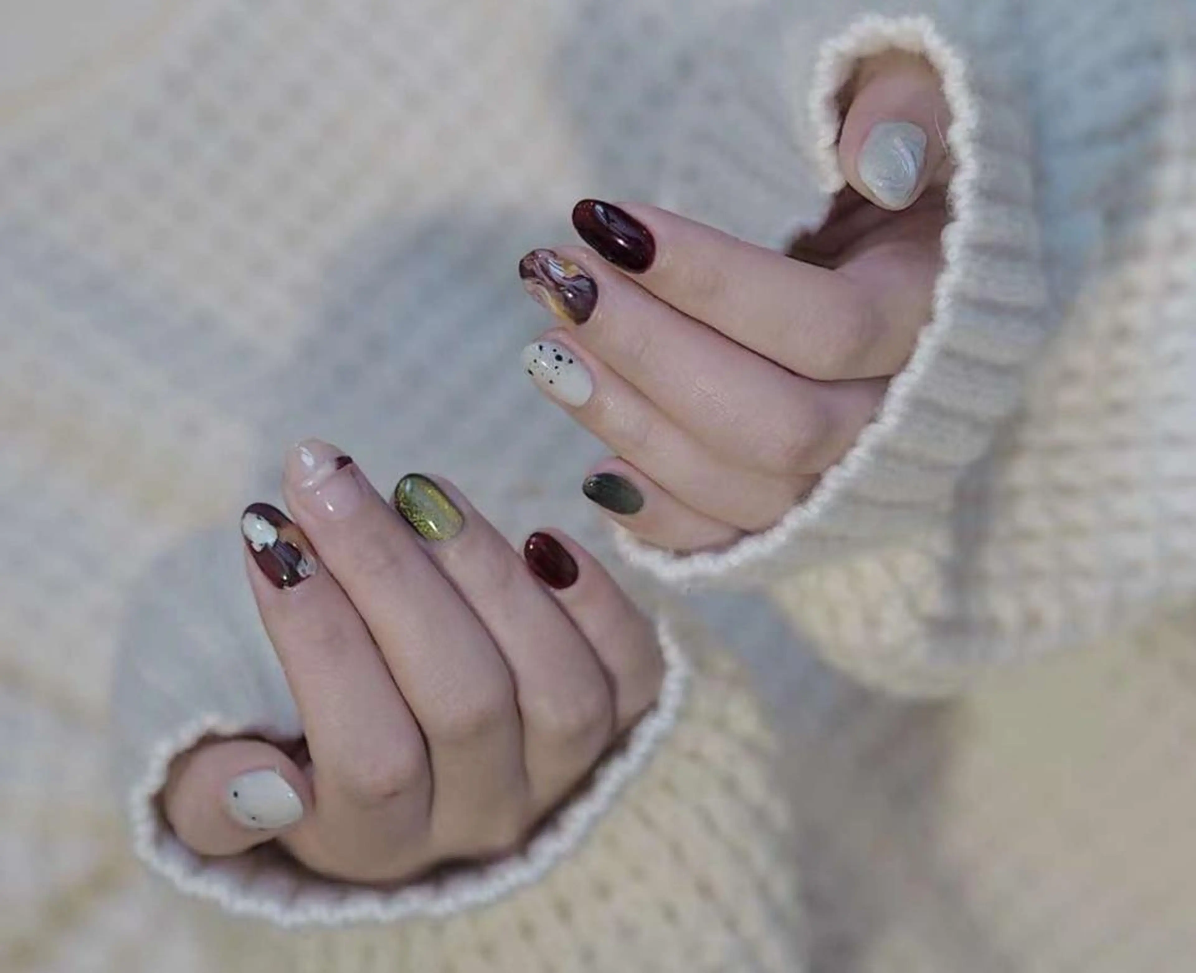 ネイル ハンドネイル 南野 由希のネイルデザイン