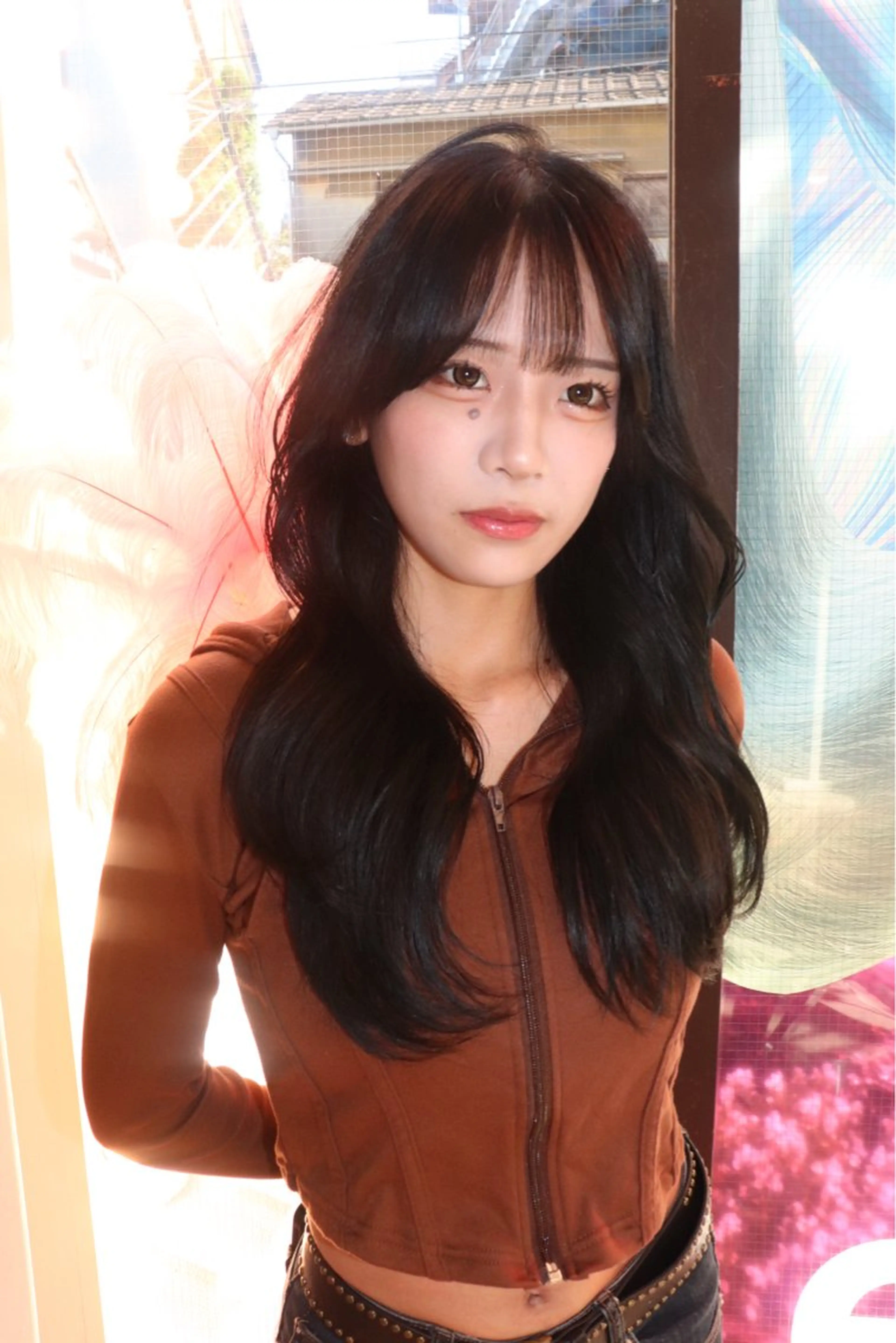 セミロング カラー ヘアカラー @kyoniyy KYONIのヘアスタイル