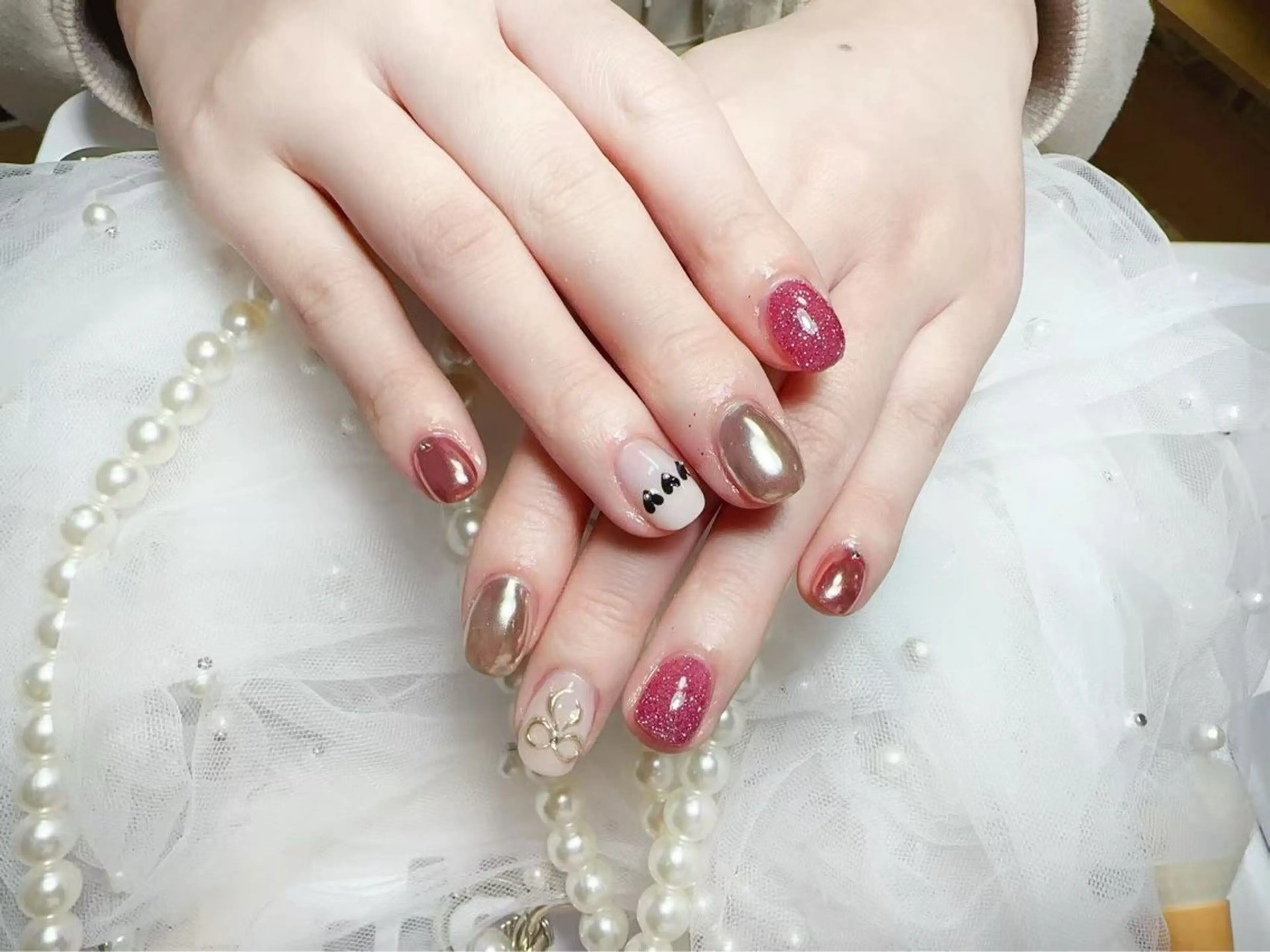 ネイル ハンドネイル ゆ きのネイルデザイン