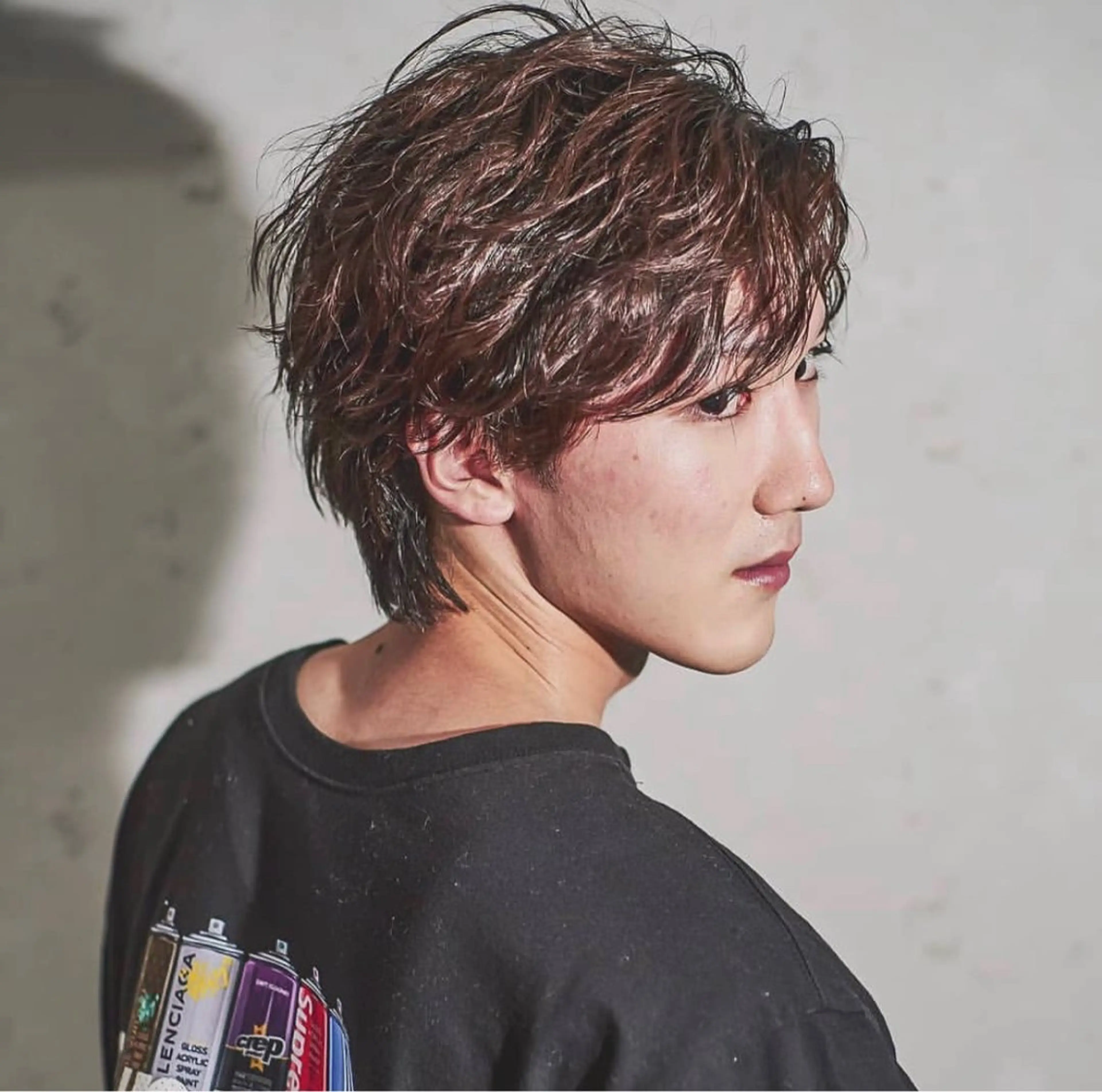 メンズカット＋ヘアカラー＋クイックトリートメント🌿の写真