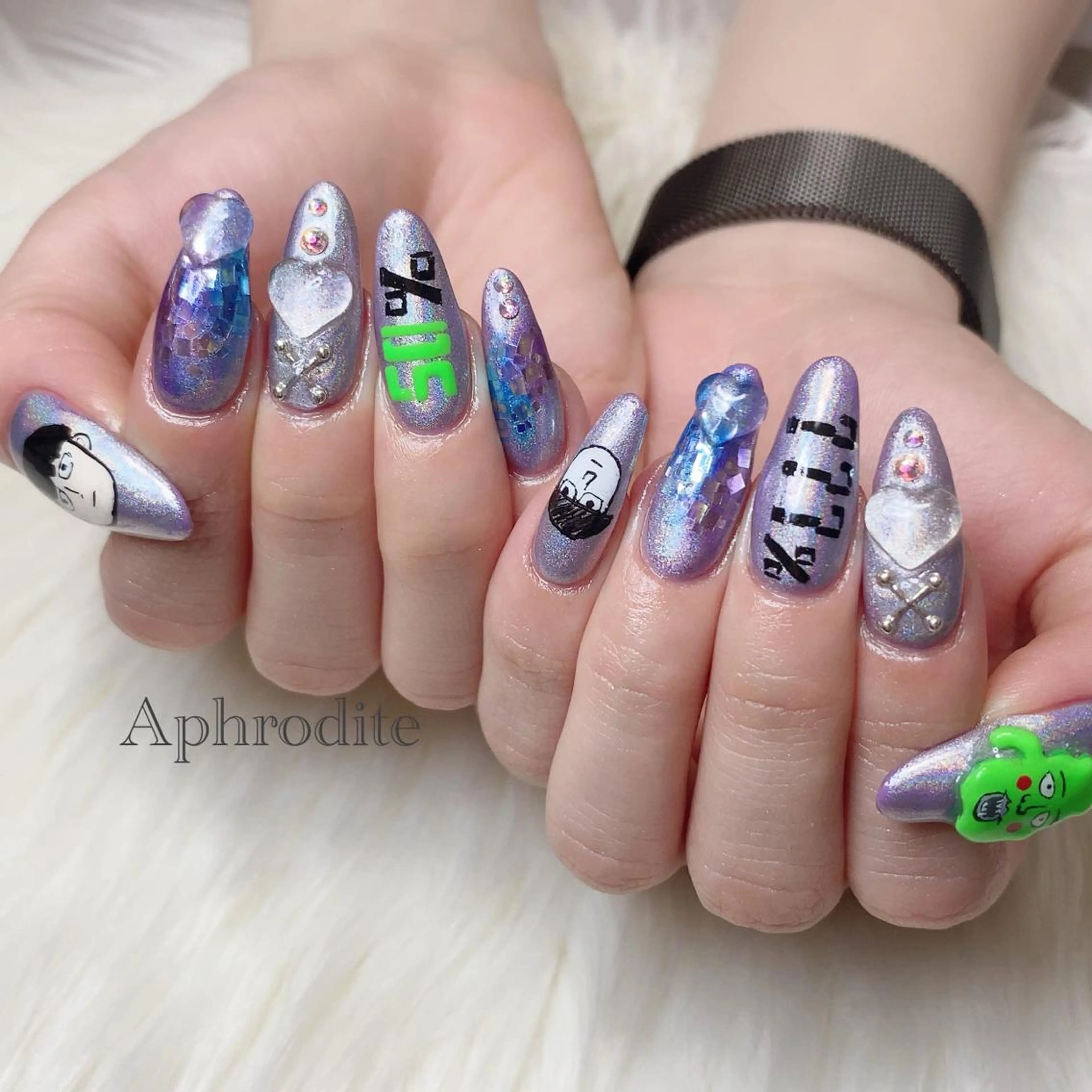 ネイル Aphrodite パラジェル認定サロンのネイルデザイン