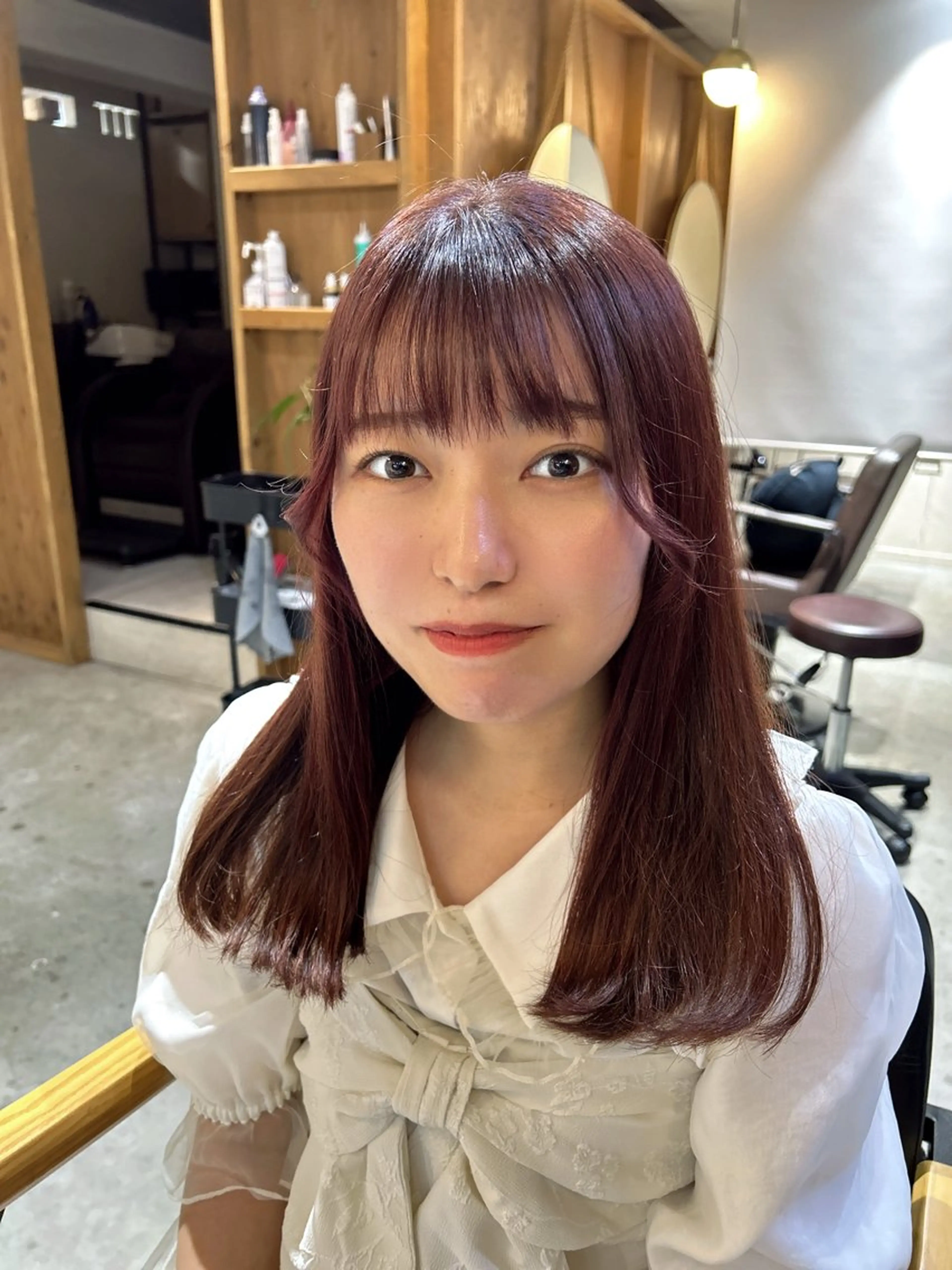 セミロング Miku 🦔 / ヘアセットのヘアスタイル