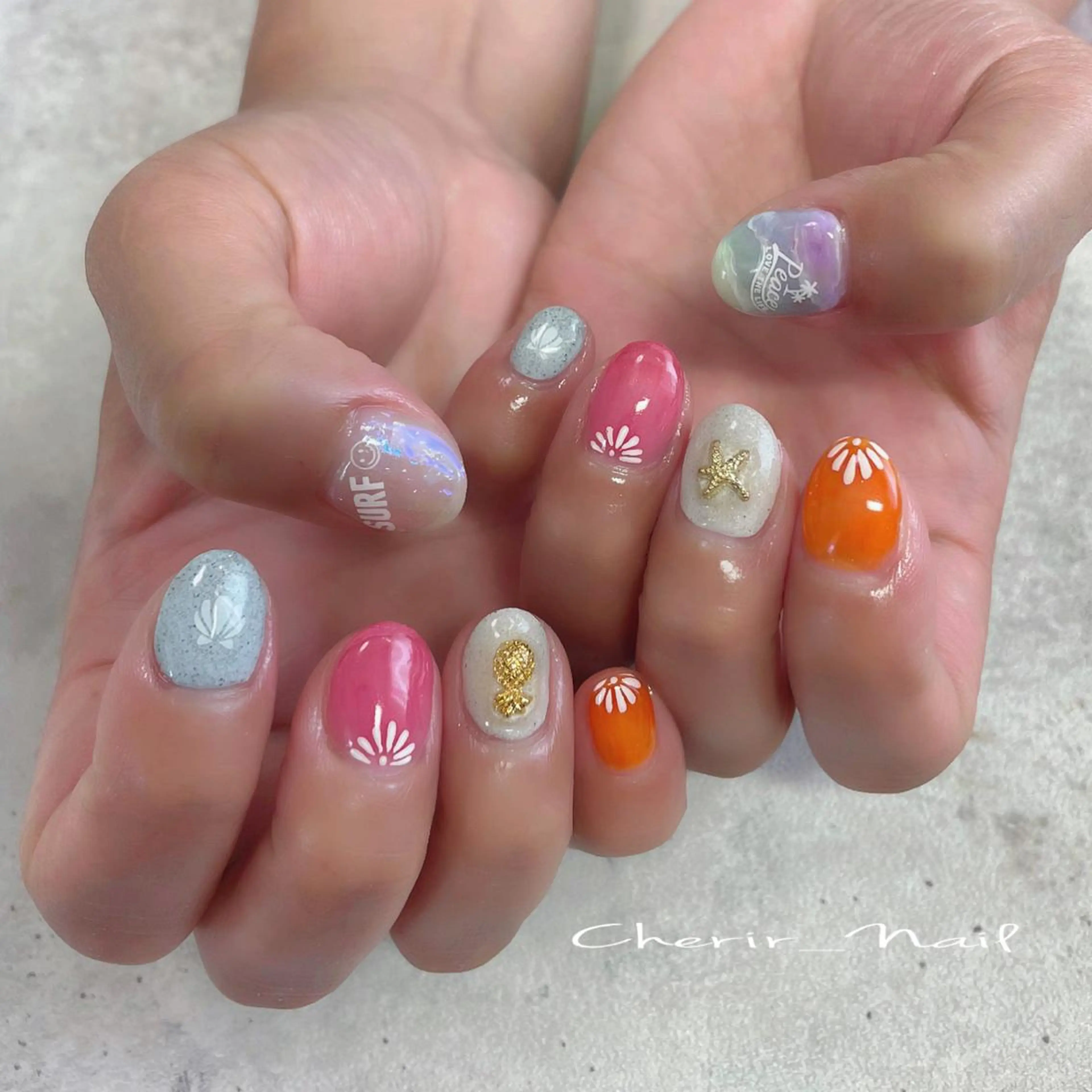 ネイル Cherirnail kaoriのネイルデザイン