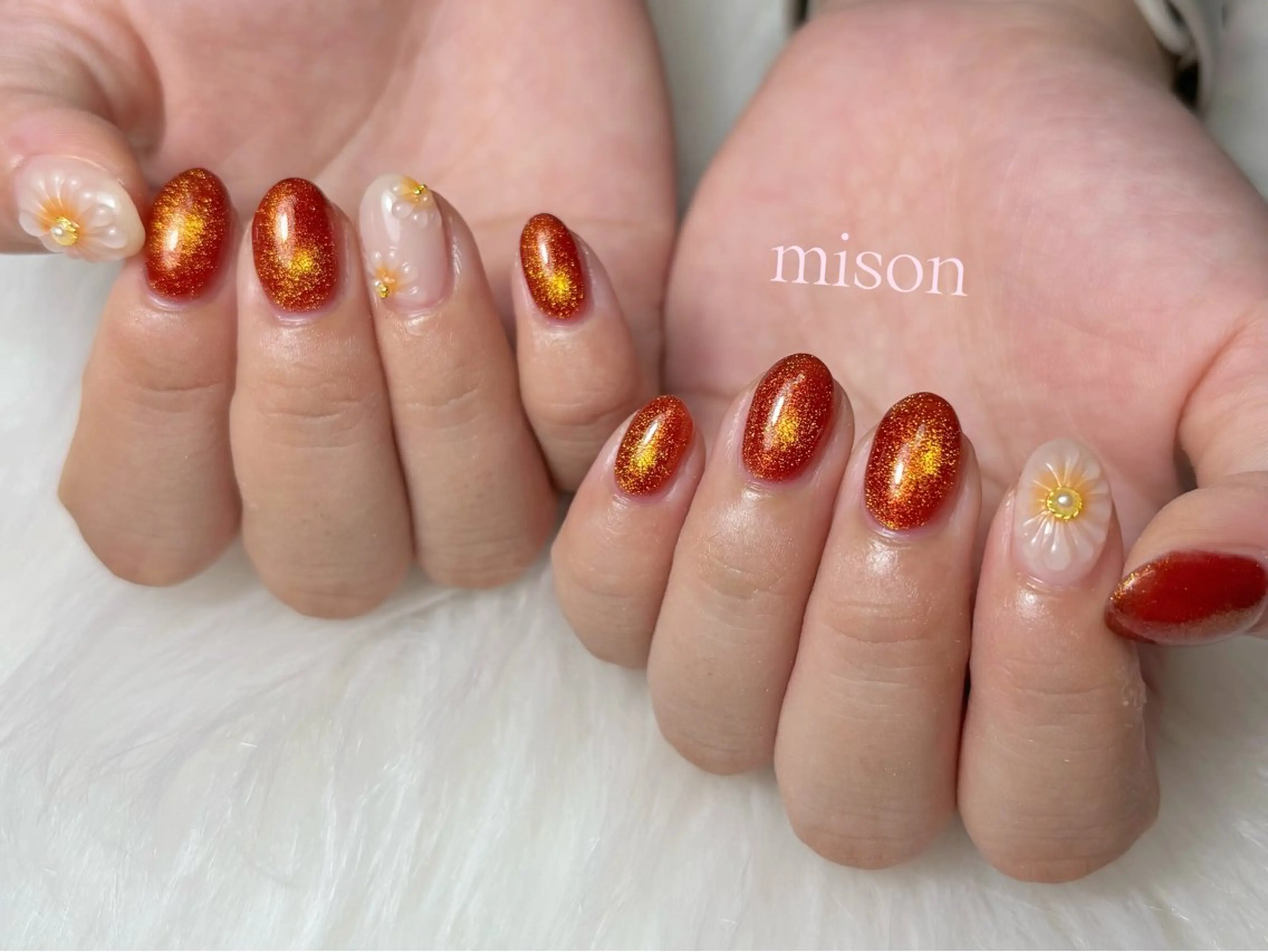 ネイル mison所属・mison 安形友花のネイルデザイン
