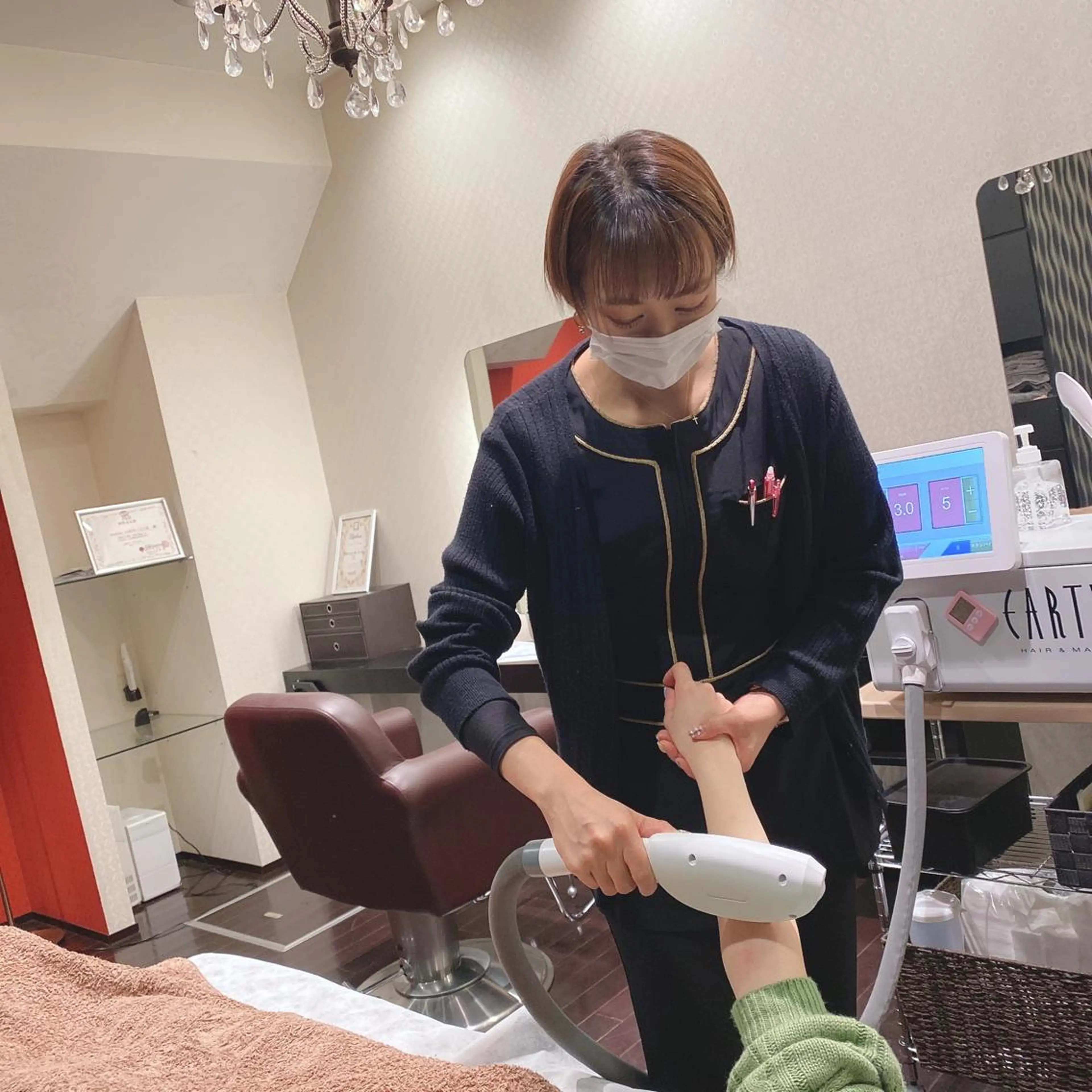 脱毛 昼間 貴子のエステ・リラクイメージ