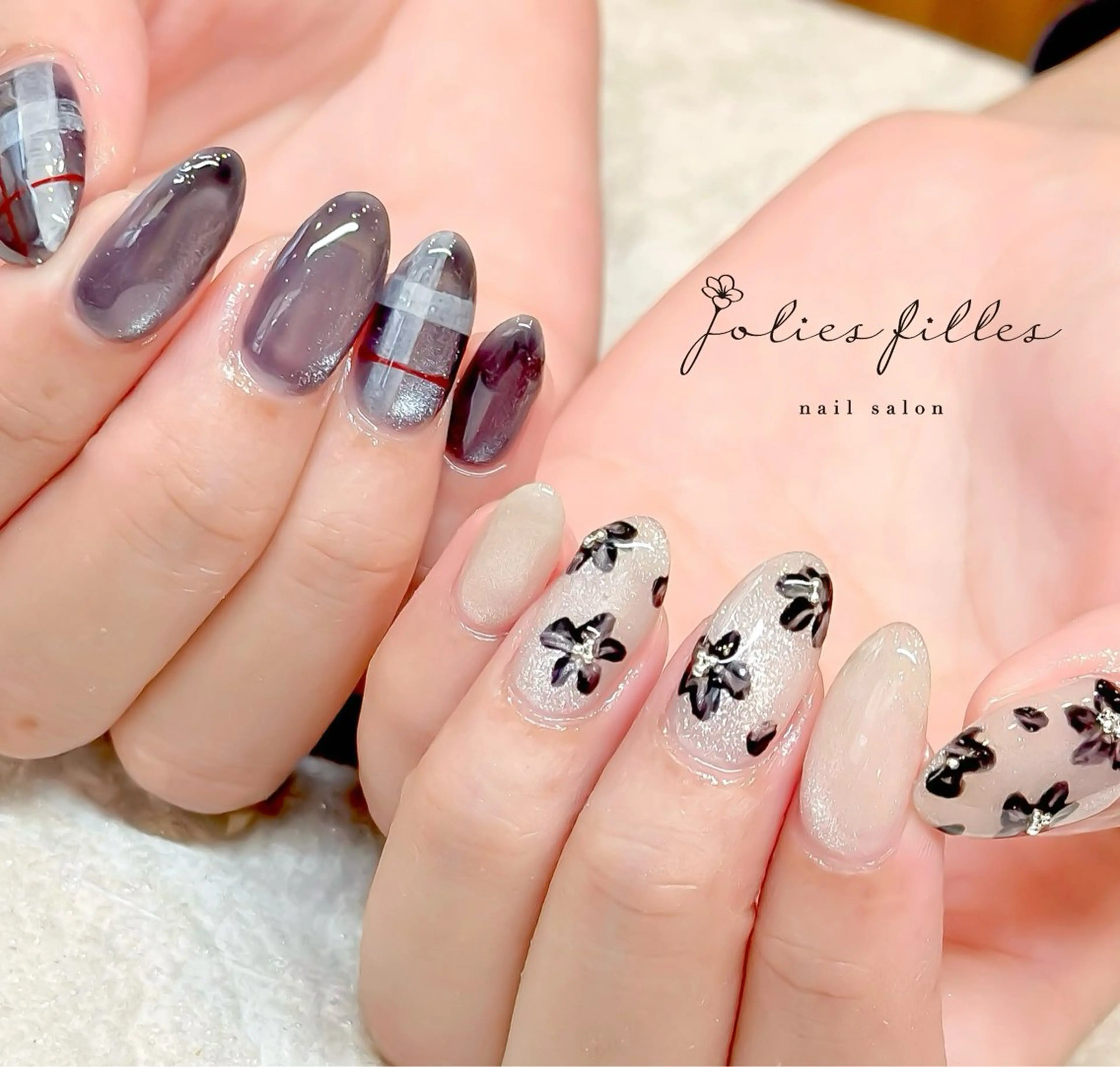 ネイル ジョリフィーユ本店 中山のネイルデザイン