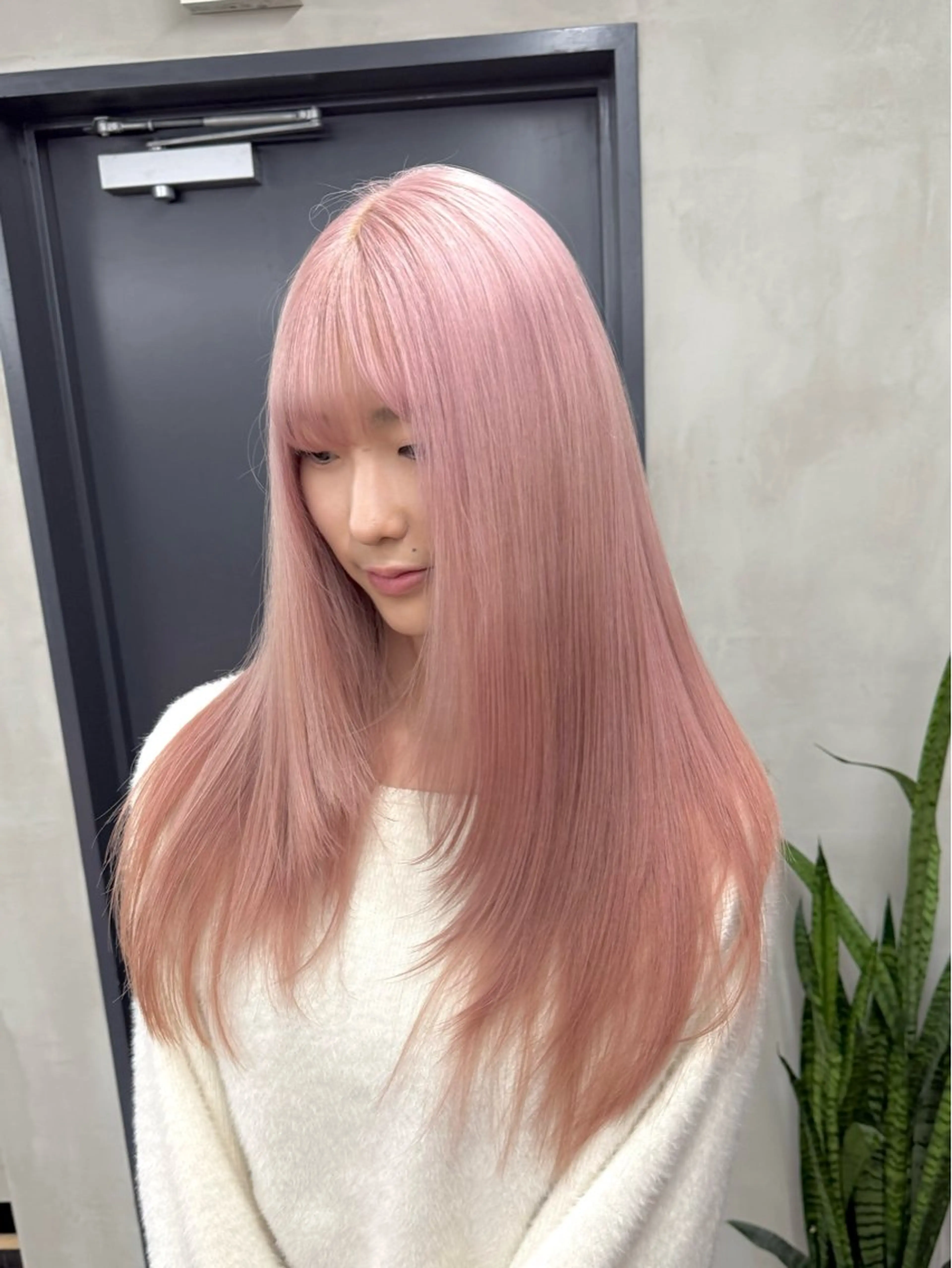 ロング カラー カット ヘアカラー トリートメント nico TOKYO 渋谷所属・ブリーチ　ハイトーン 特化🌈フジタハルキのヘアスタイル