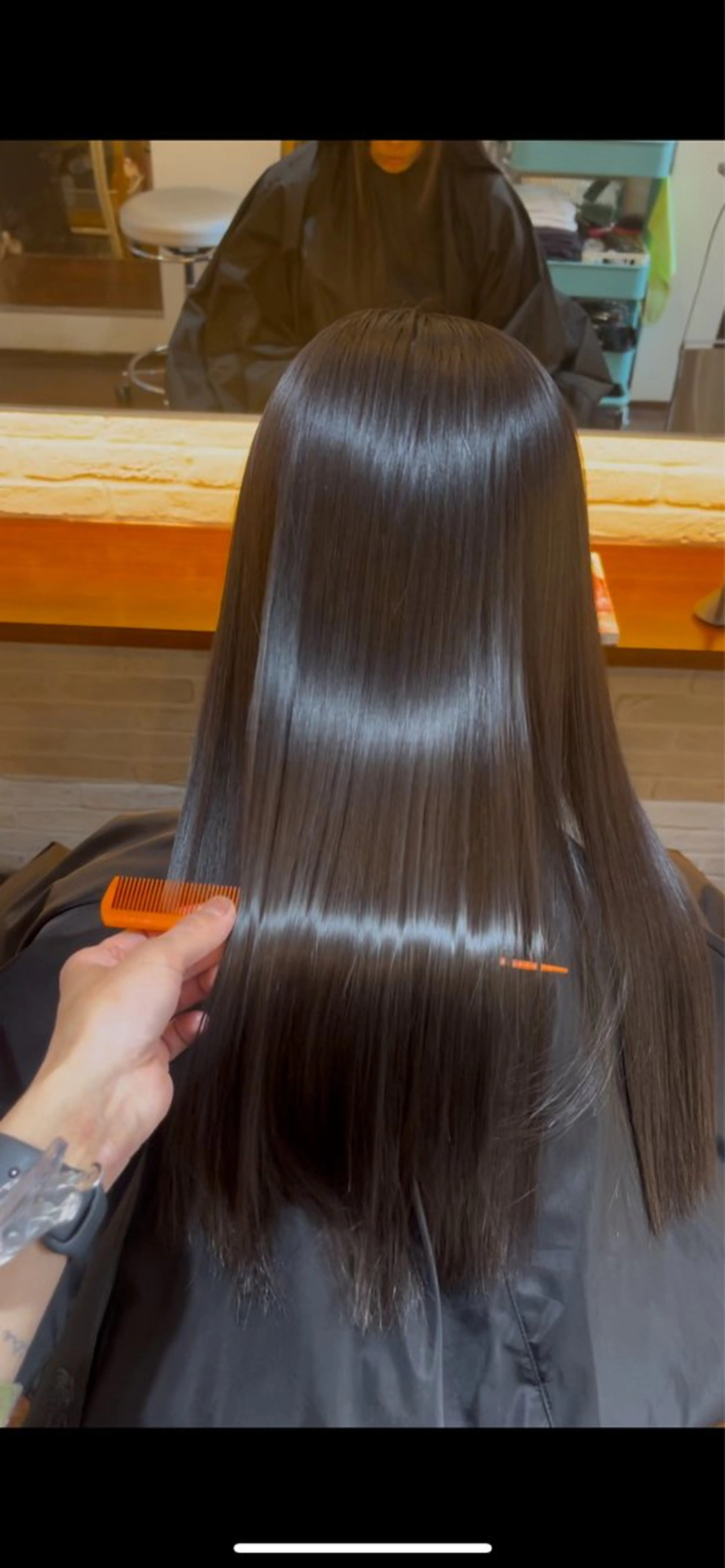 ロング 縮毛矯正 トリートメント CoCooN TAKUMAのヘアスタイル