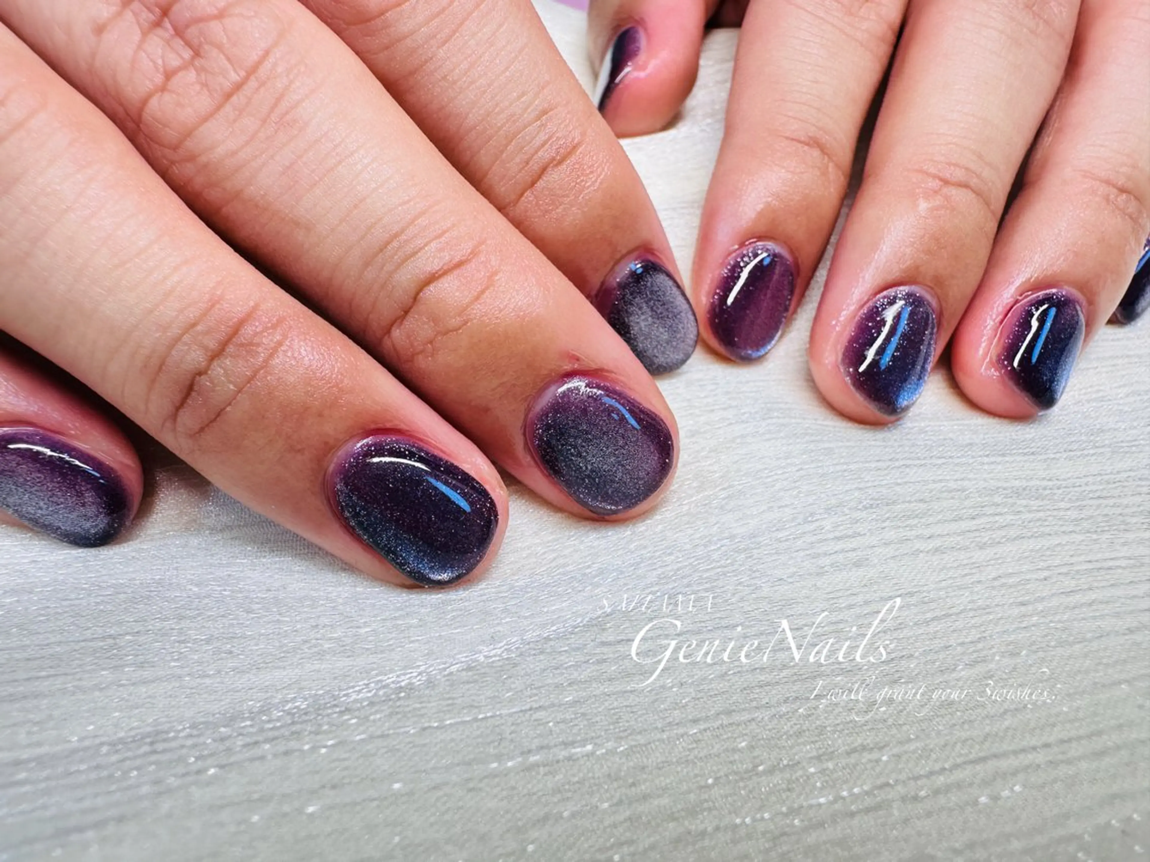 メンズ ネイル アートネイル ロングネイル メンズネイル 持ち込み 冬ネイル Genie Nailsのネイルデザイン
