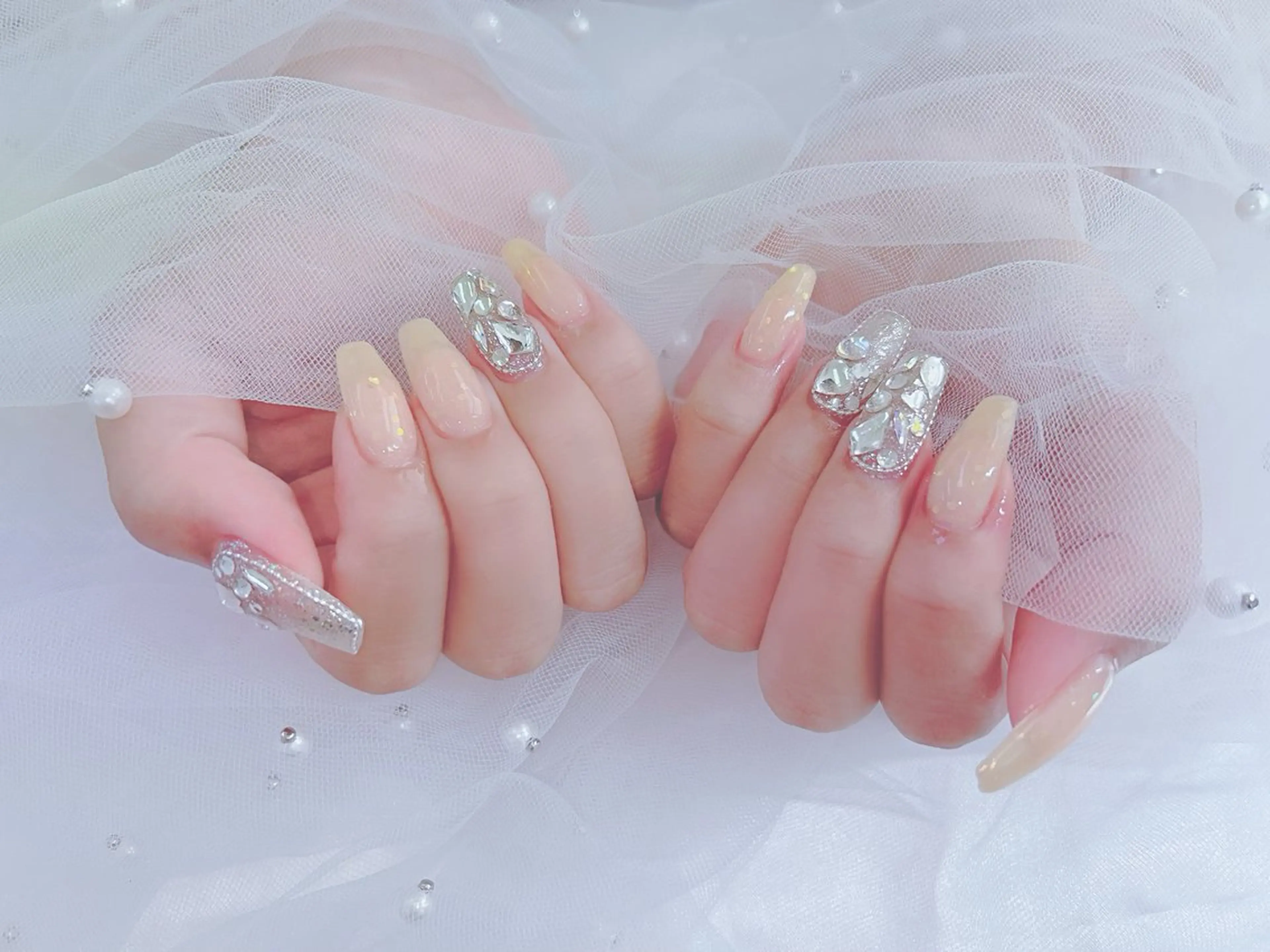 オフなし♦持ち込みデザイン90分コース(パーツ、カラー制限なし)の写真