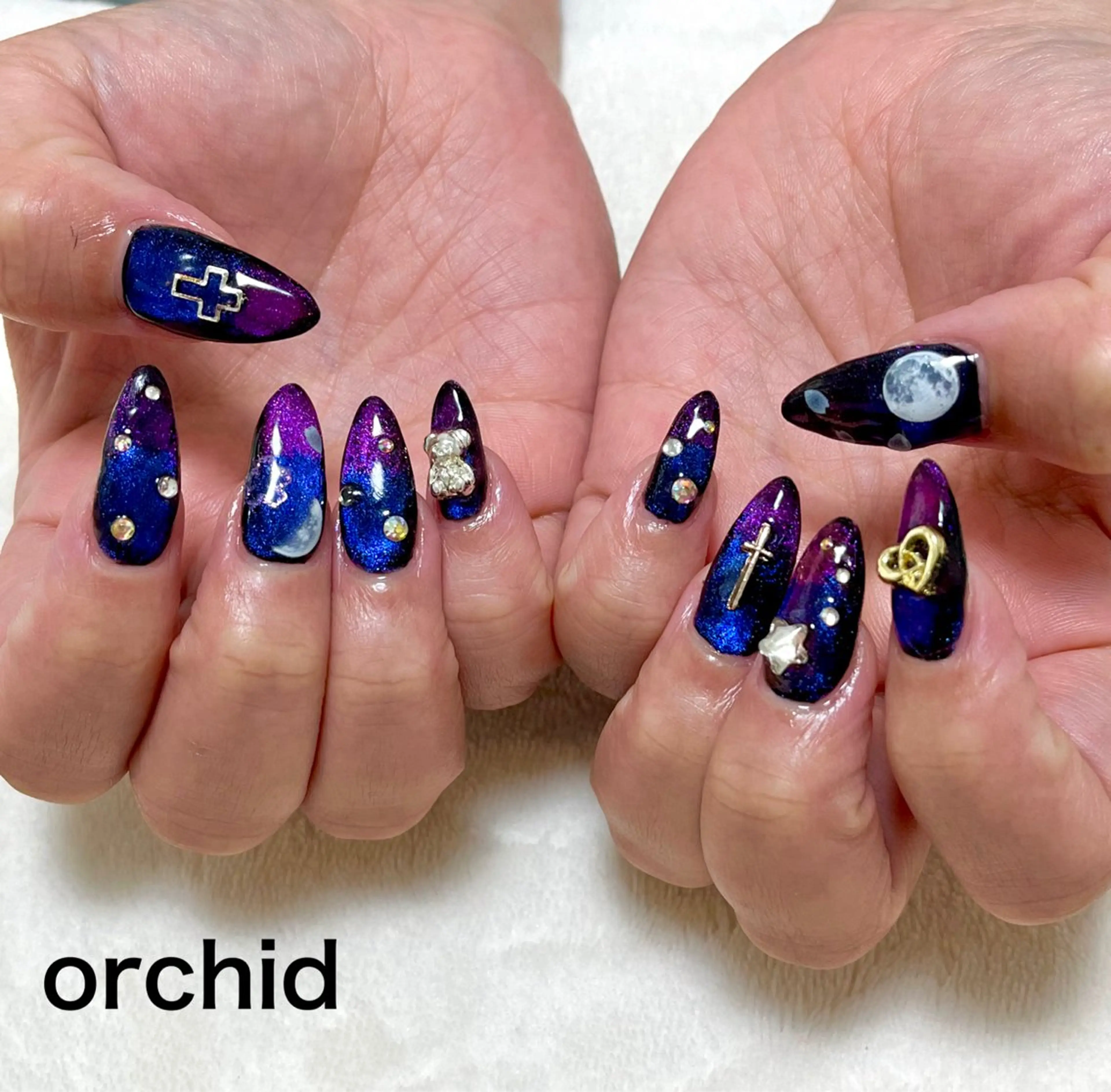ネイル orchid ♡オーキッドのネイルデザイン