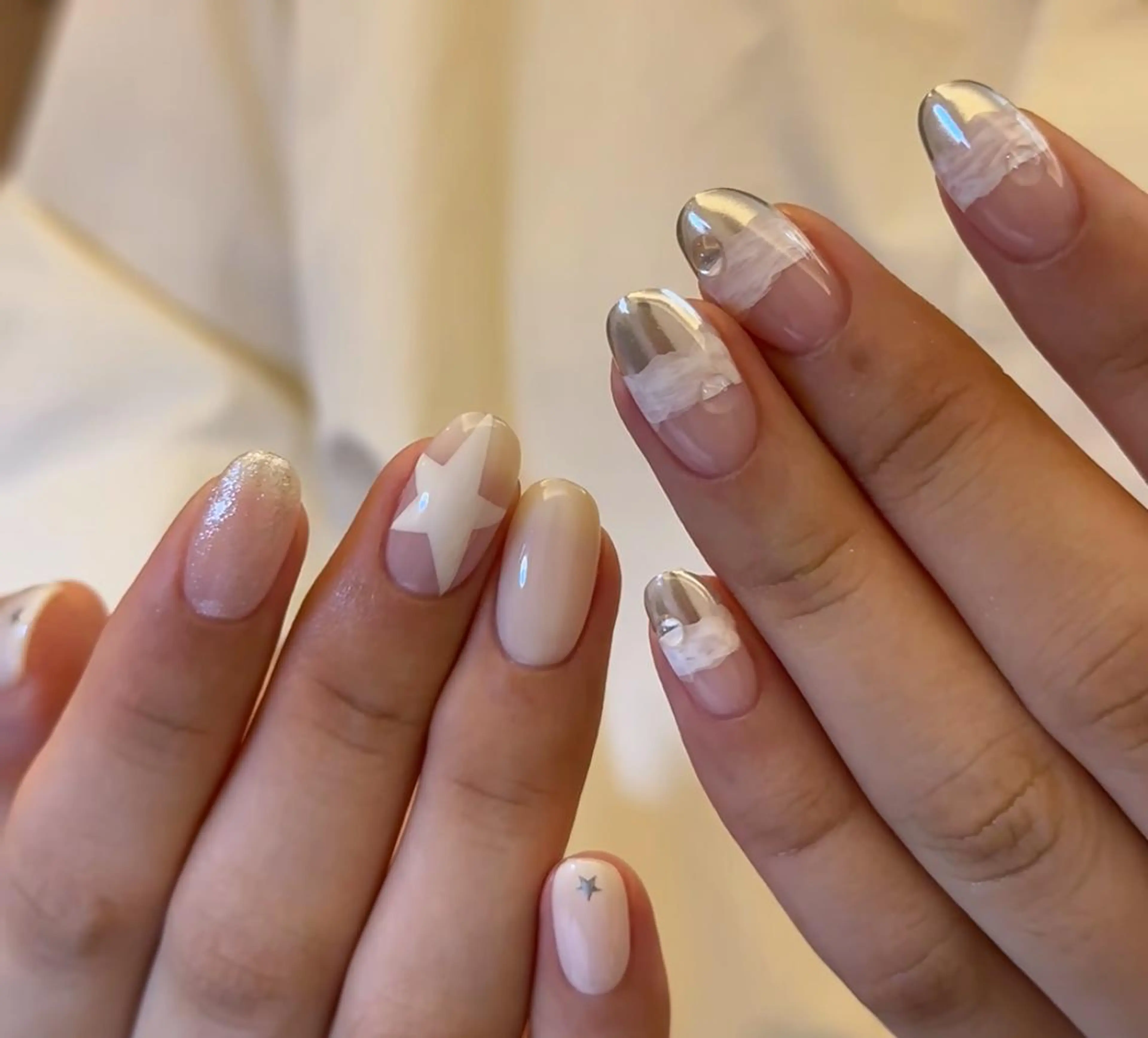 ネイル ハンドネイル By moonネイル 🌷ワンホン/韓国風のネイルデザイン