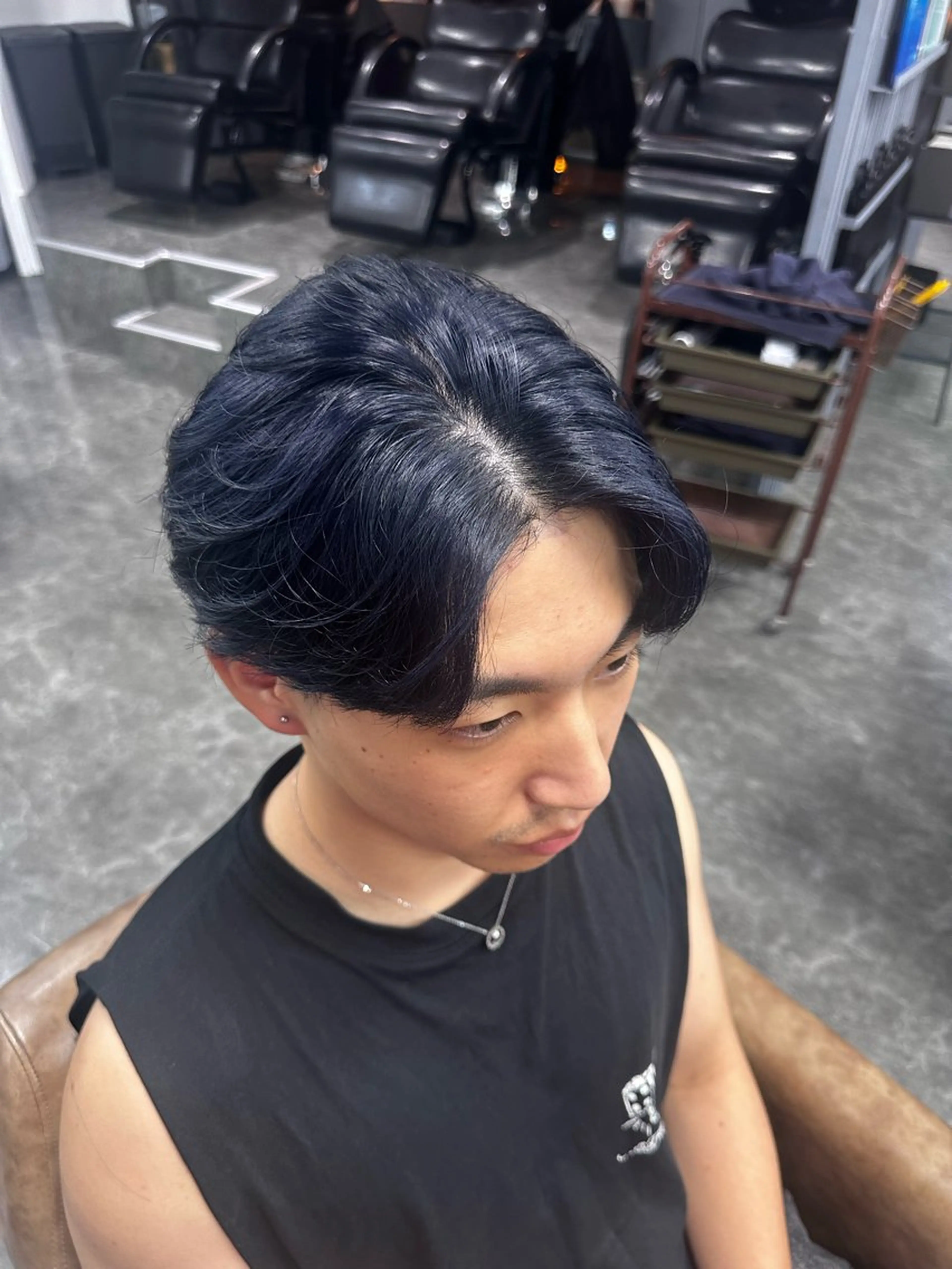 カラー メンズ カット ヘアカラー 梅田/全パーマ特化/ ケアパーマ特化/秋本のヘアスタイル