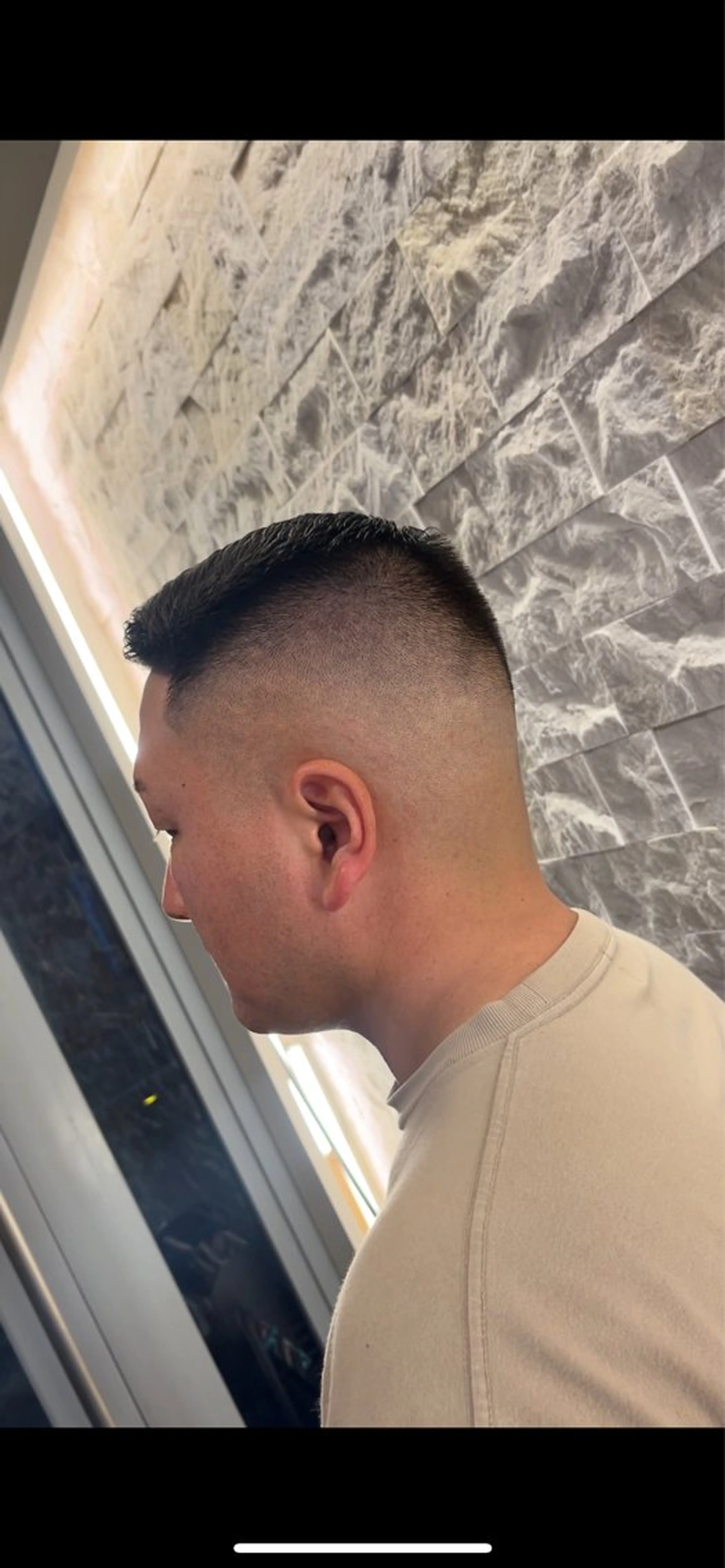 ショート メンズ フェードカット Smail Hair 大森店所属・安立 玲於のヘアスタイル