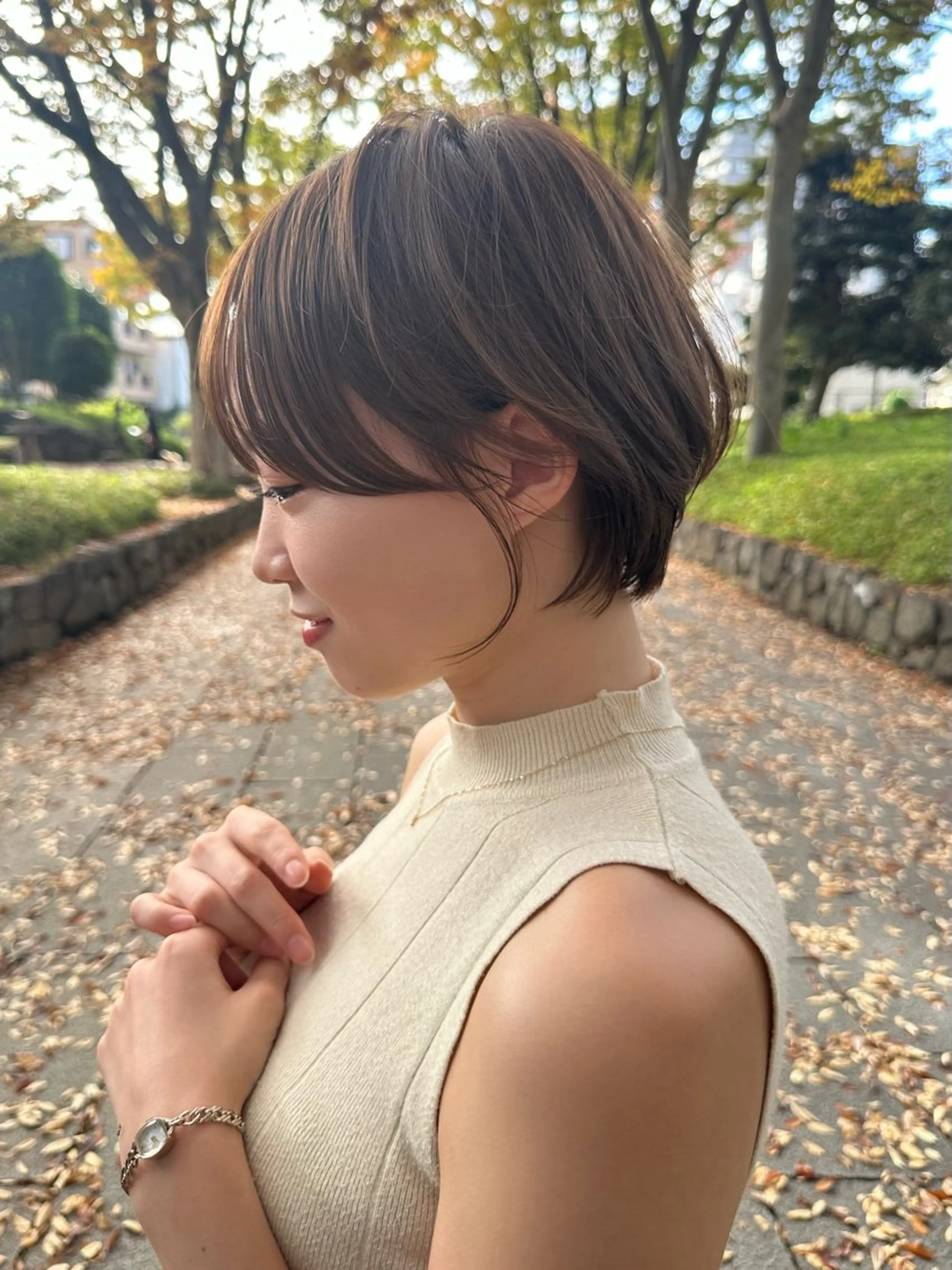 ショート カット ヘアカラー トリートメント ヘッドスパ taiga ショート /レイヤー/矯正🌈のヘアスタイル