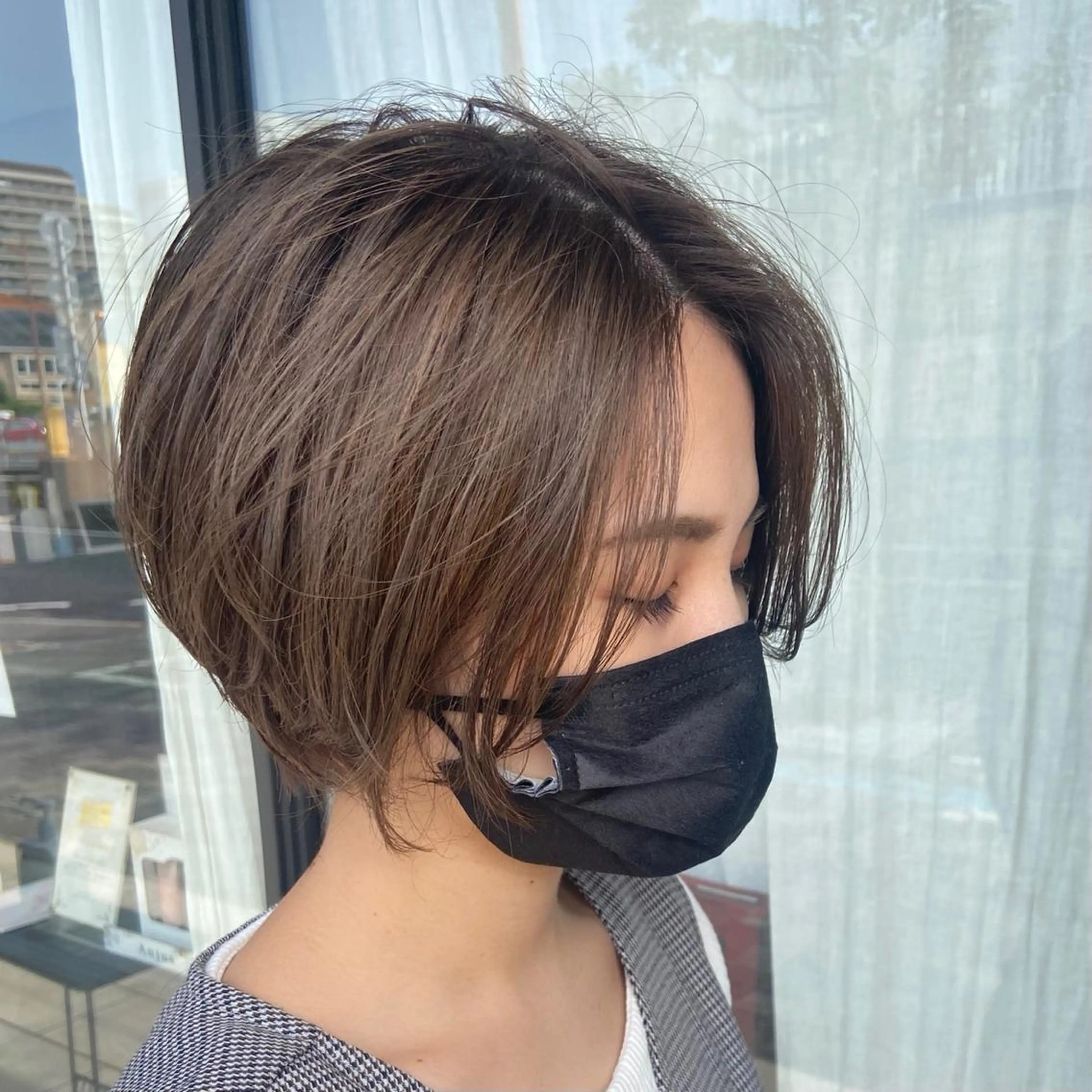 ショート 峯 志帆のヘアスタイル