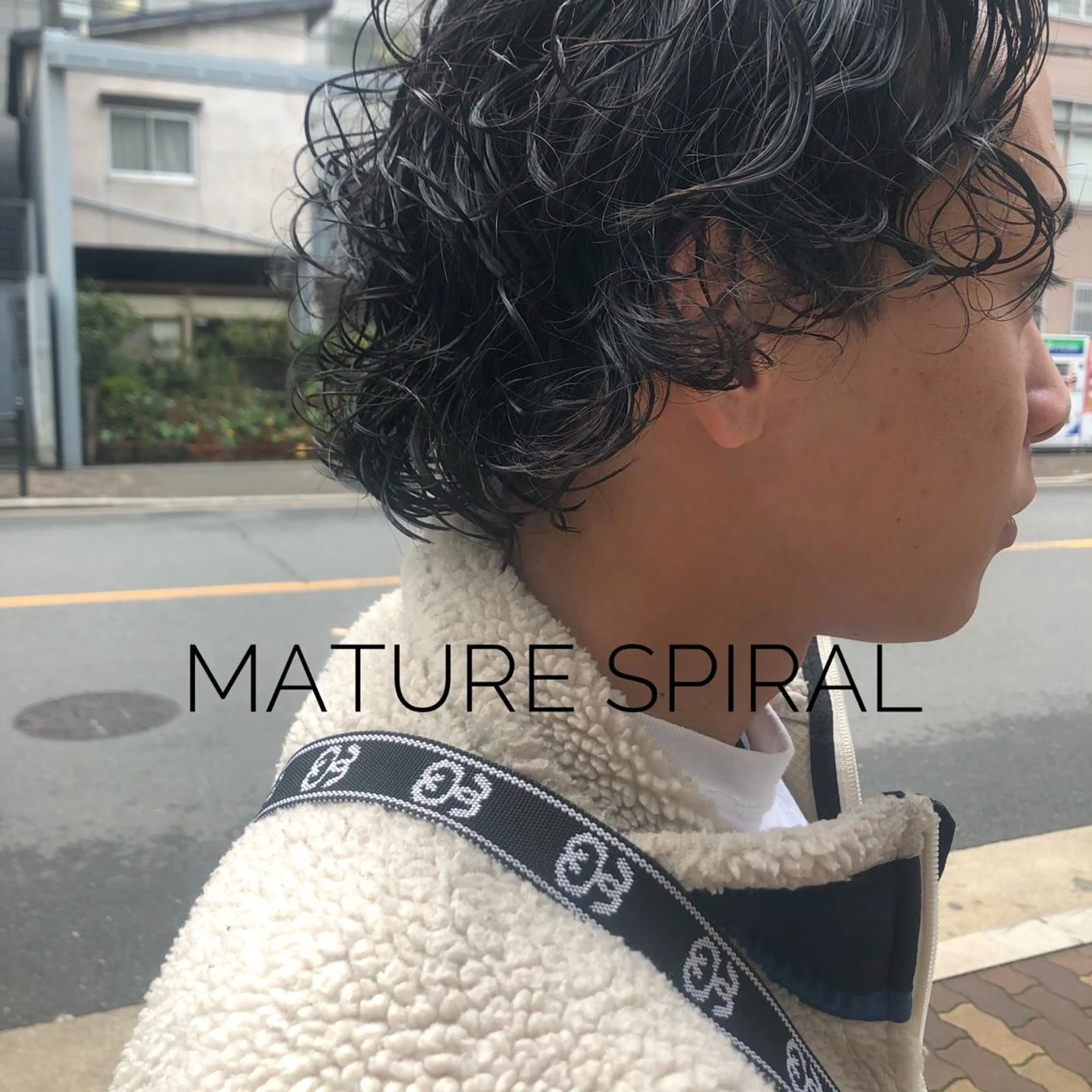 ミディアム メンズ特化美容師 ハスイルイのヘアスタイル