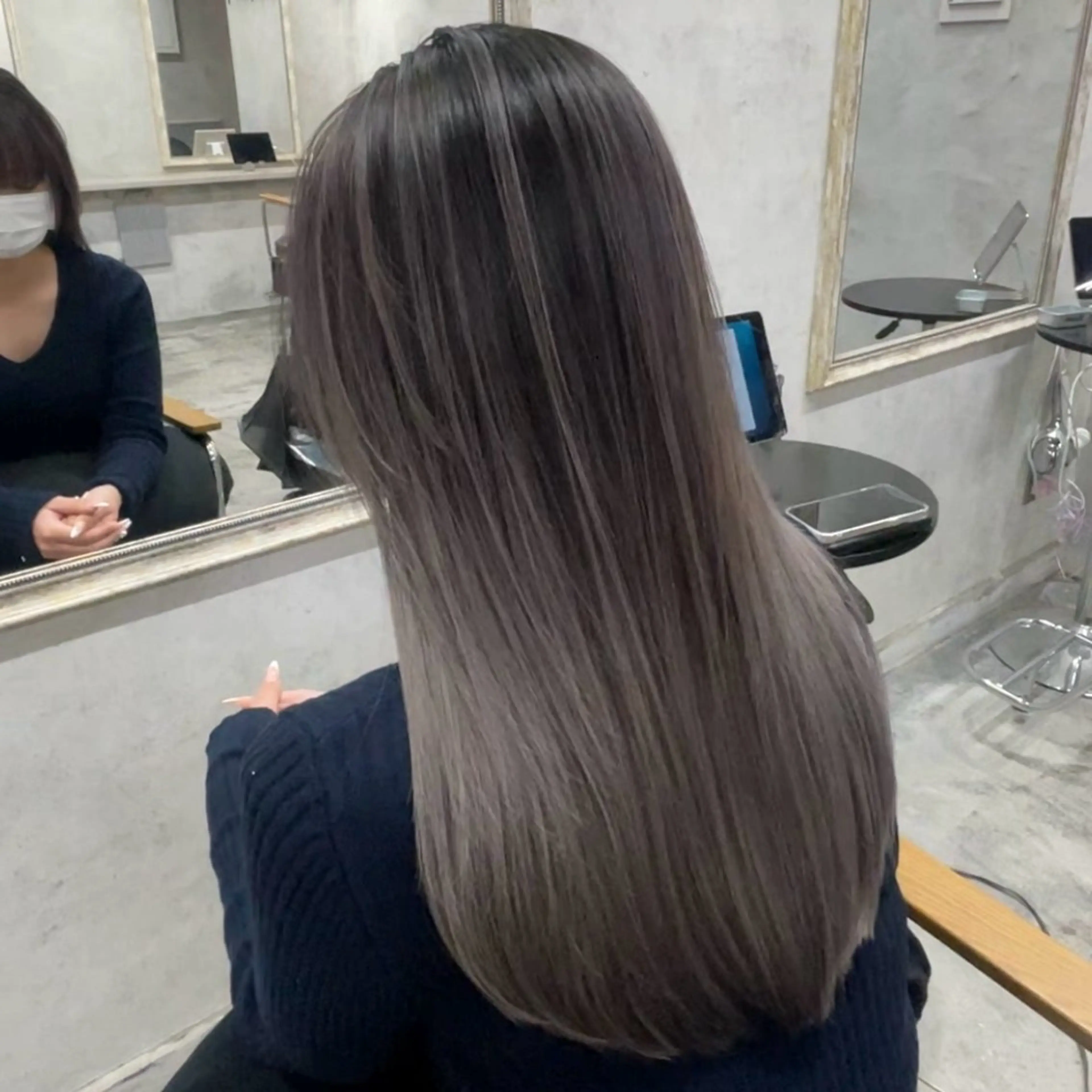 ロング カラー カット ヘアカラー トリートメント アポロ横浜所属・💎桑原勇志/ ショート/ハイトーンのヘアスタイル