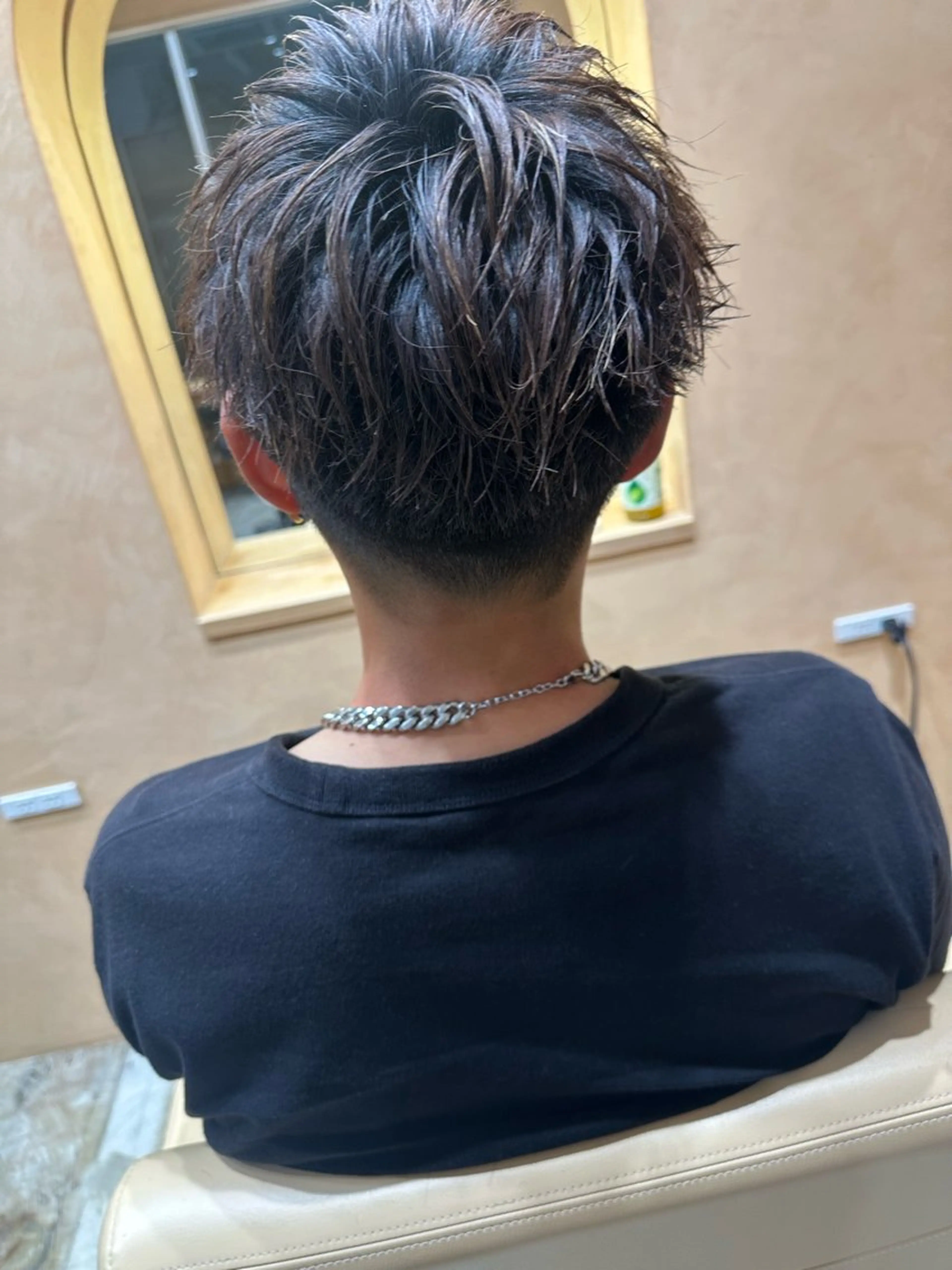 ショート hair make ONE007　辻堂所属・北條 雅樹のヘアスタイル