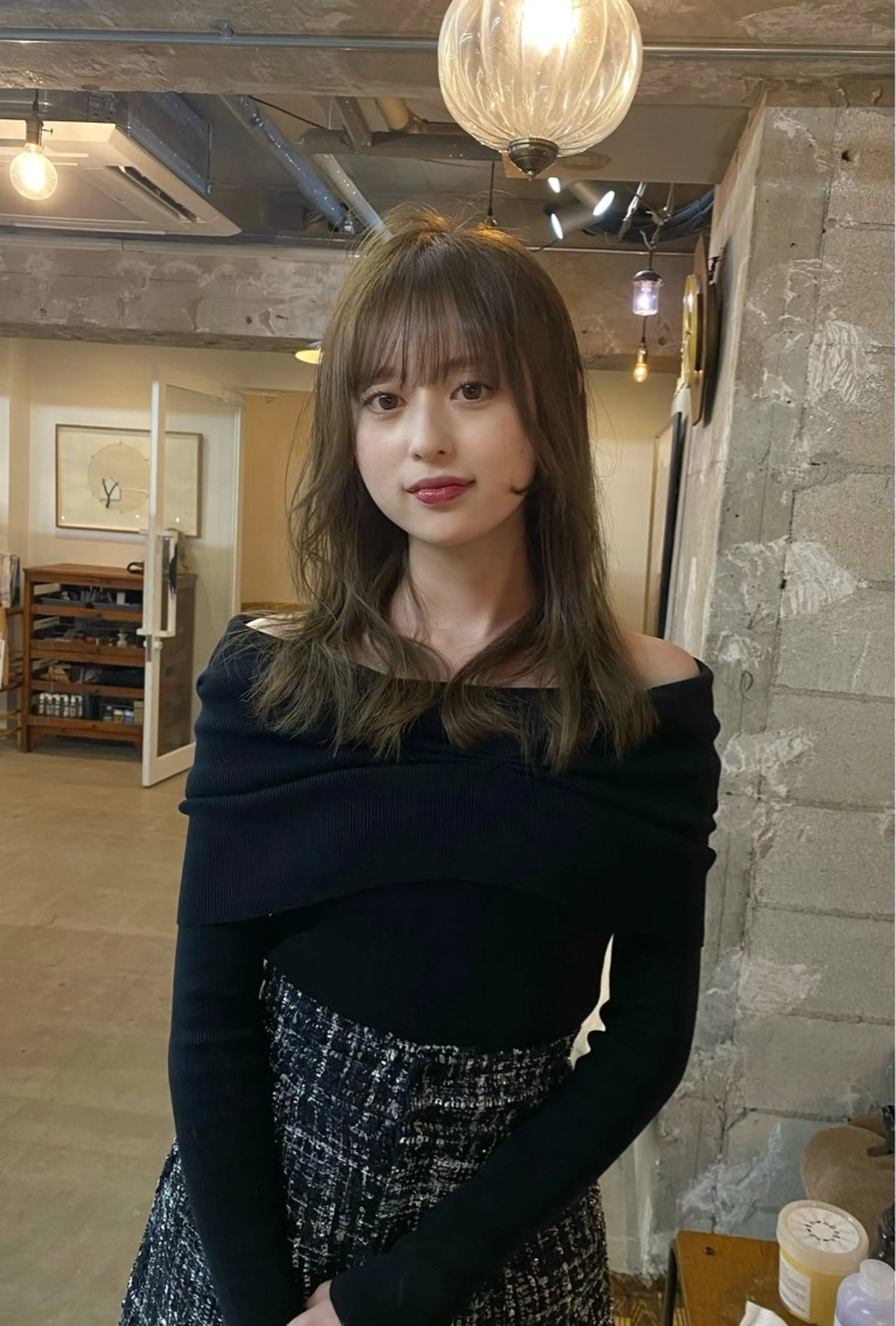 セミロング カラー カット ヘアカラー GATTACA所属・KEI gattacaのヘアスタイル