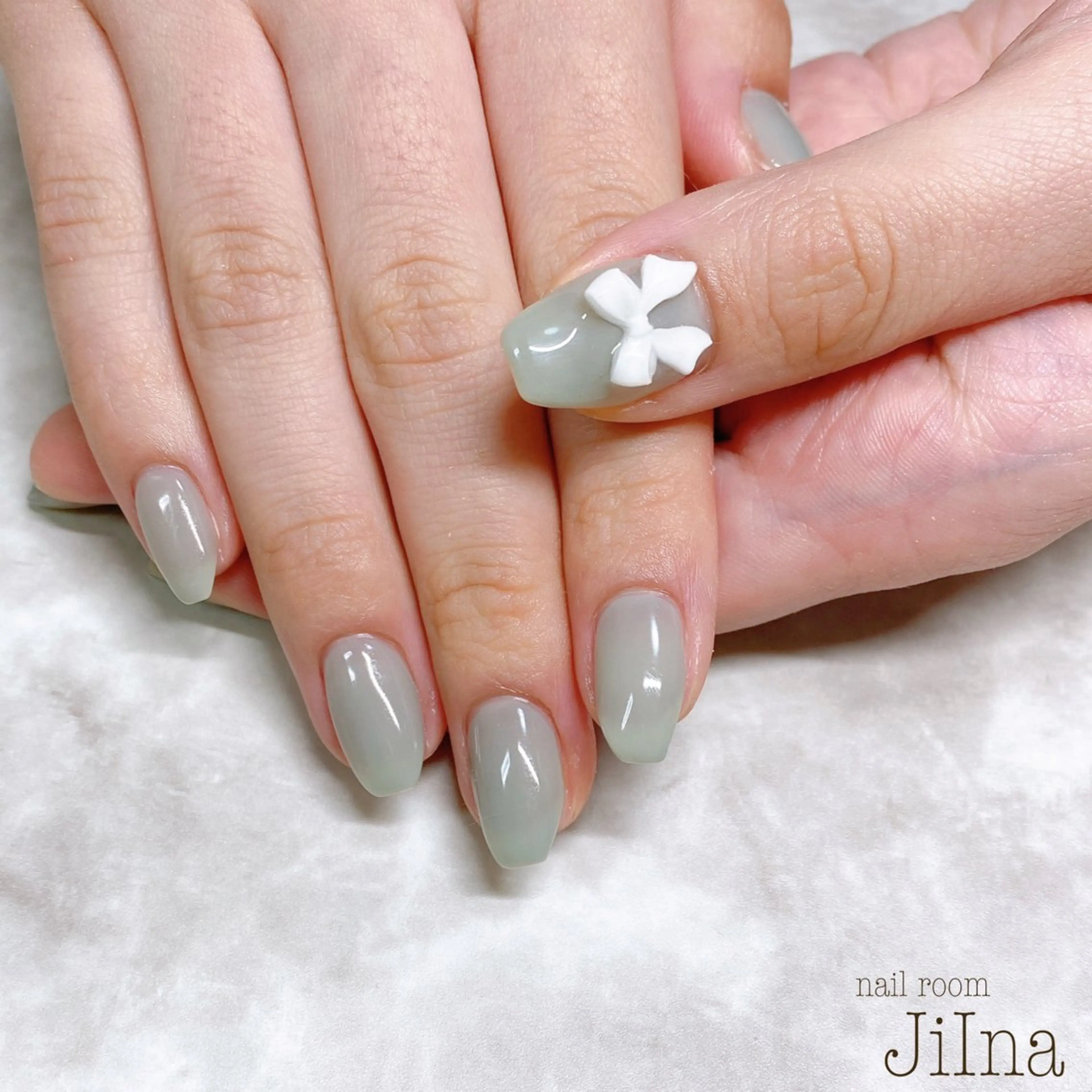 ネイル ワンカラーネイル JiIna nailのネイルデザイン
