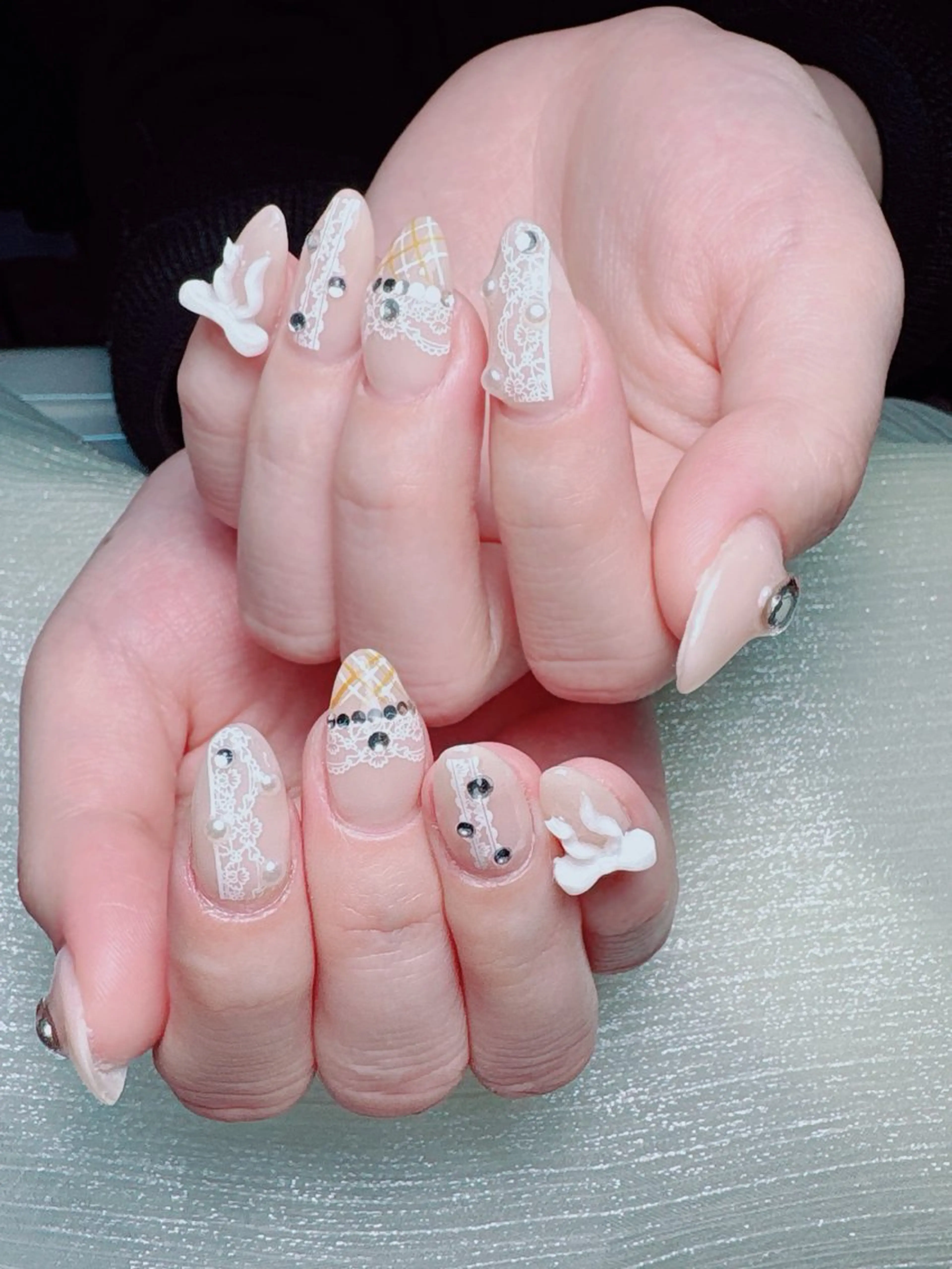 ネイル ハンドネイル Yuxi Beauty salon 【ユーシィー ビューティ サロン】所属・ユーシーネイルサロン 池田公園店のネイルデザイン