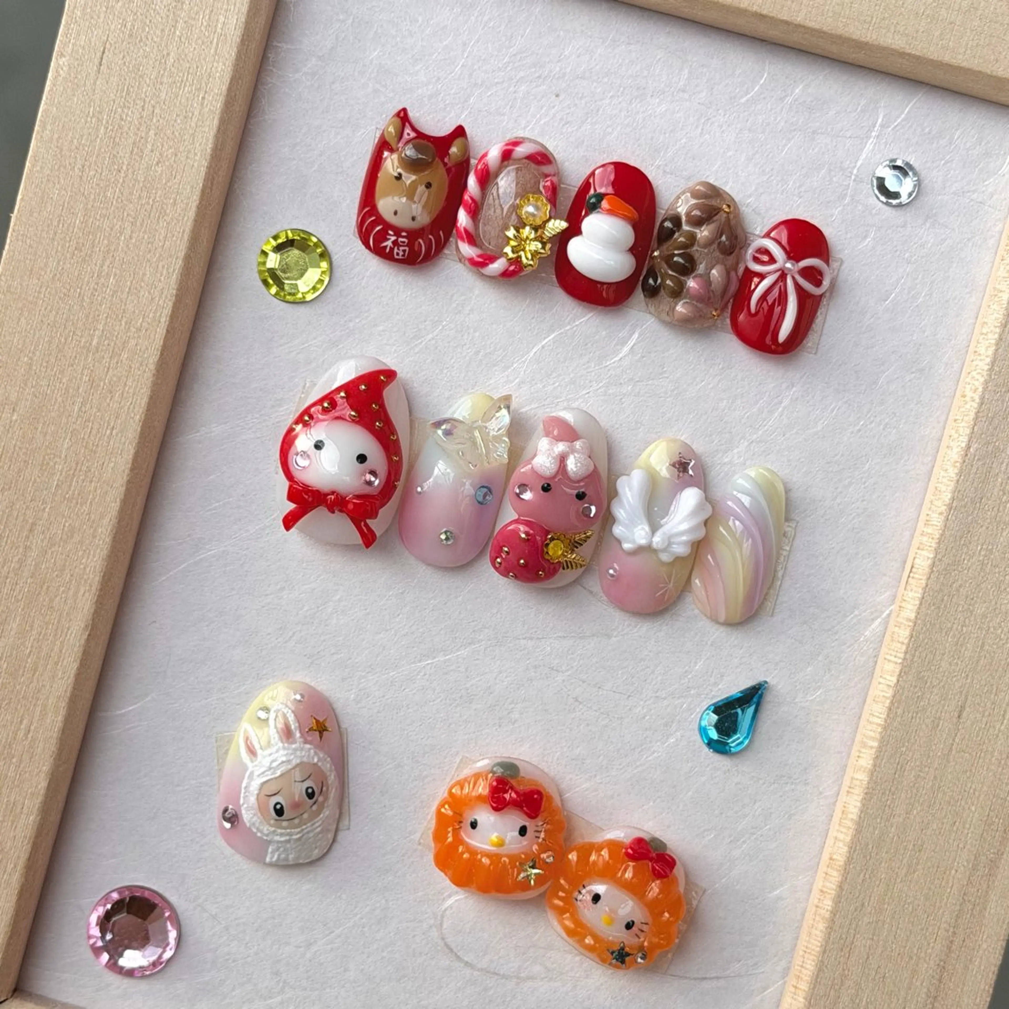 ネイル アートネイル soleil所属・舞鶴 奈々美のネイルデザイン